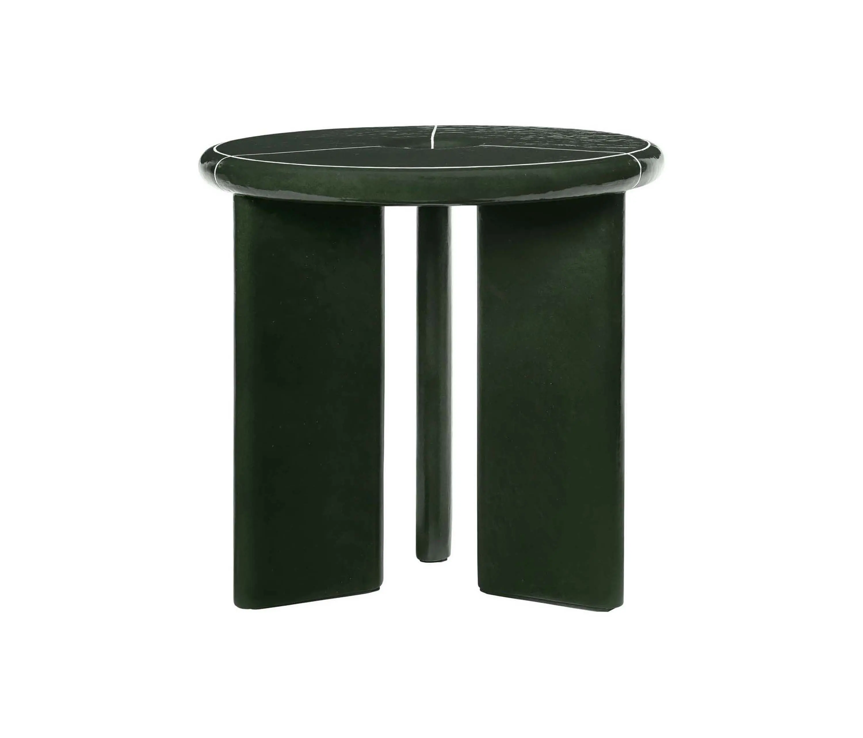 ferm LIVING - Deya Side Table - Ø47 - Dark Green