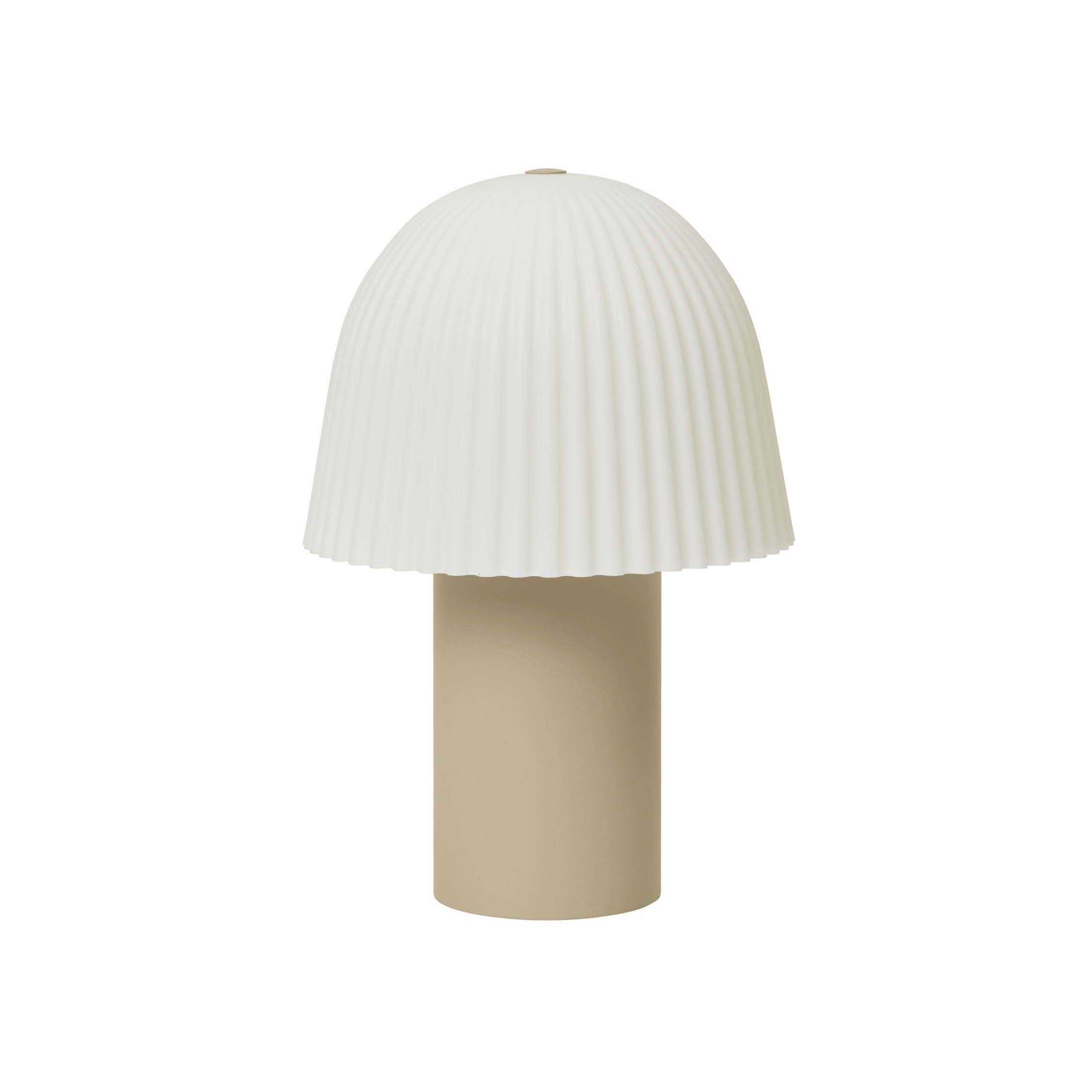 Mostra il prodotto Frill Portable Lamp - Cashmere/White del produttore ferm LIVING