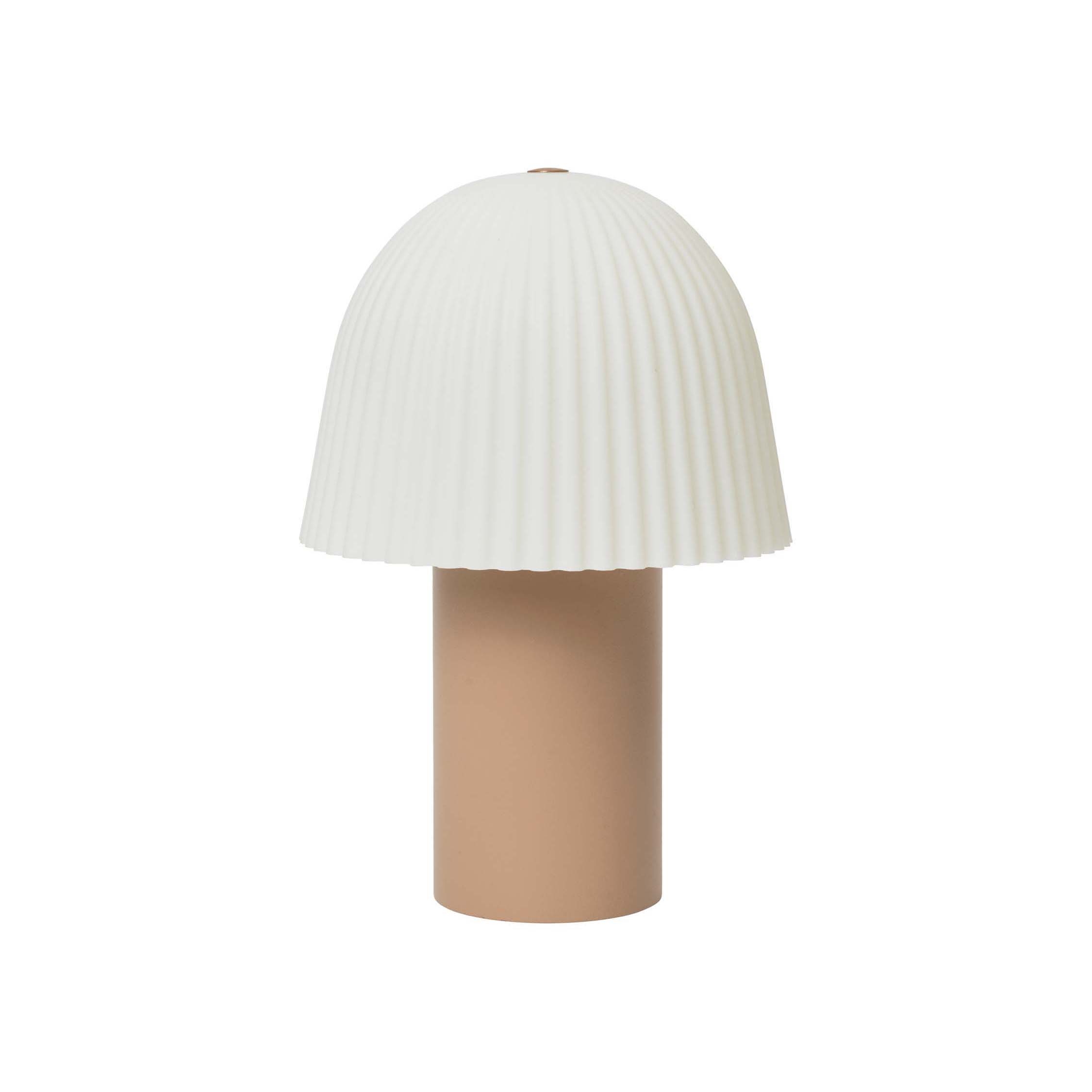 Frill Portable Lamp - Rose/White