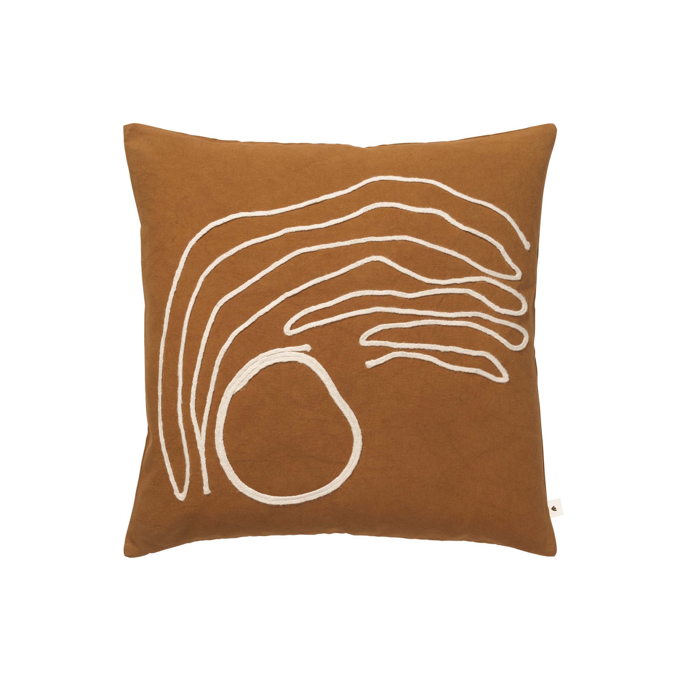 Mostra il prodotto Jot Cushion - Aged Gold del produttore ferm LIVING