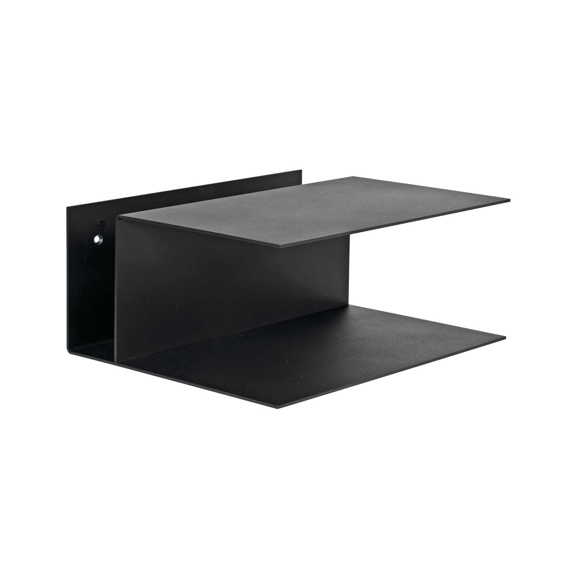 Lager Bedside Table - Black