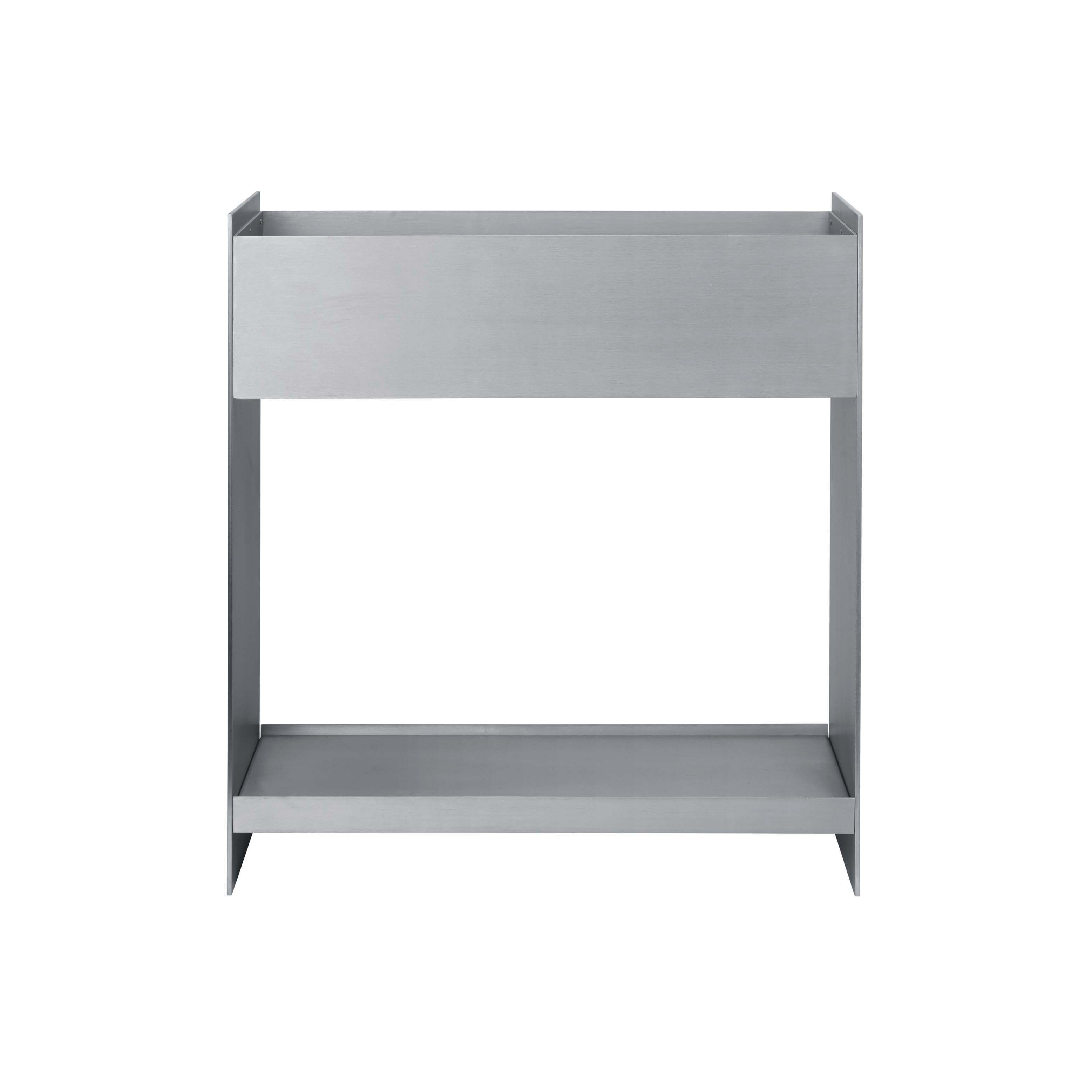 Afficher le produit Lager Plant Box With Shelf - Aluminium du fabricant ferm LIVING