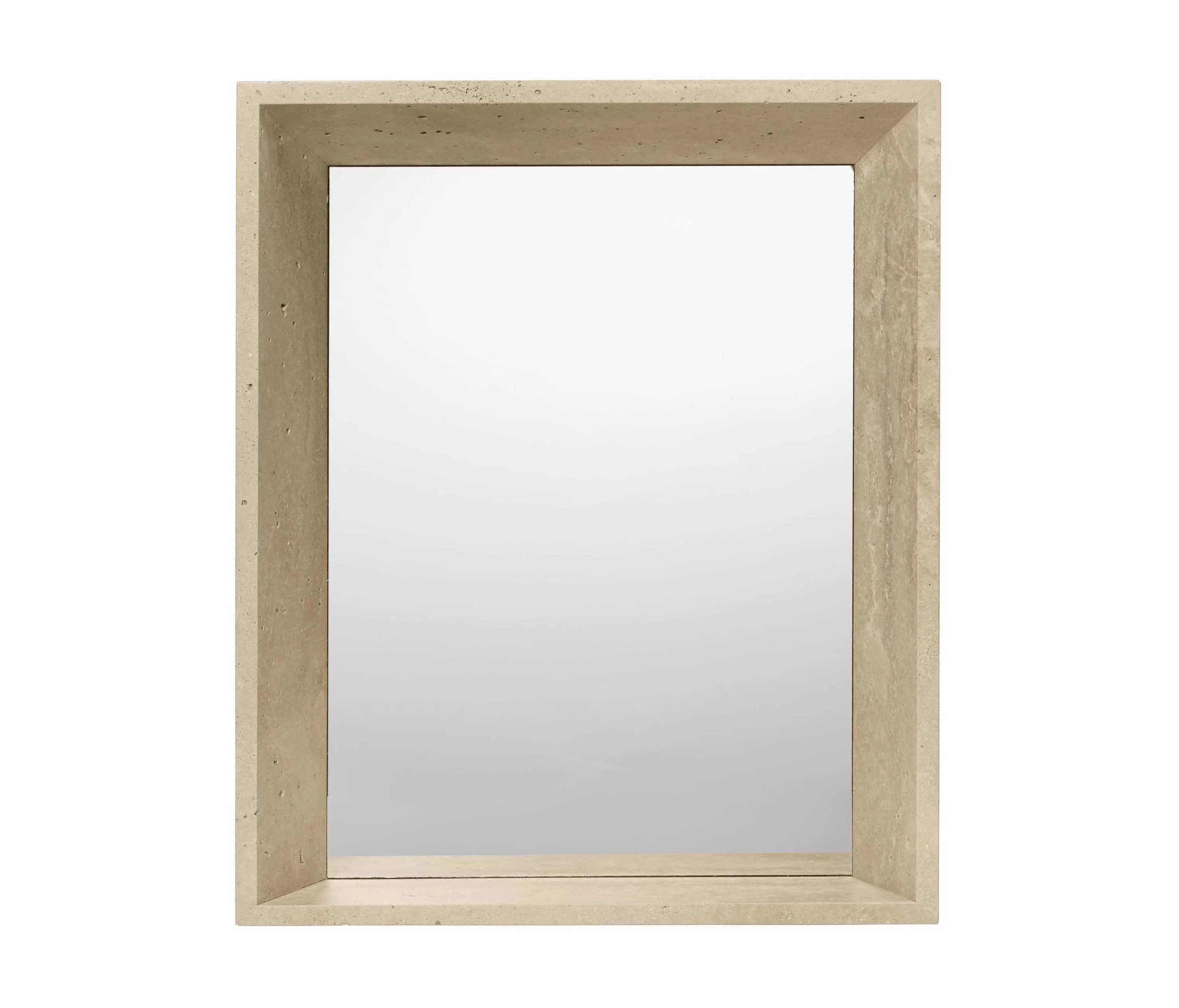 ferm LIVING - Lancet Mirror - Travertine