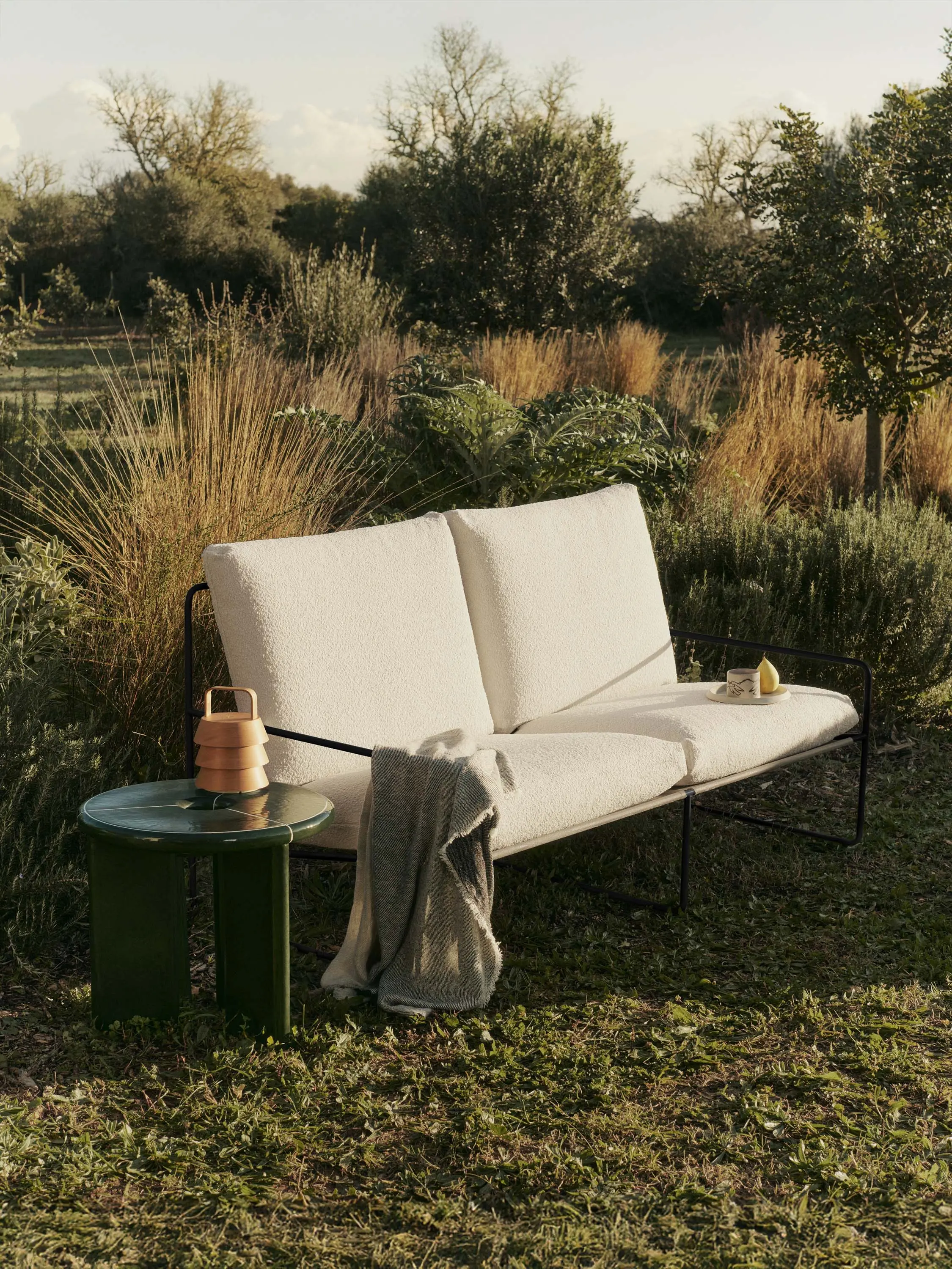ferm LIVING - Luver Portable Lamp - Natural