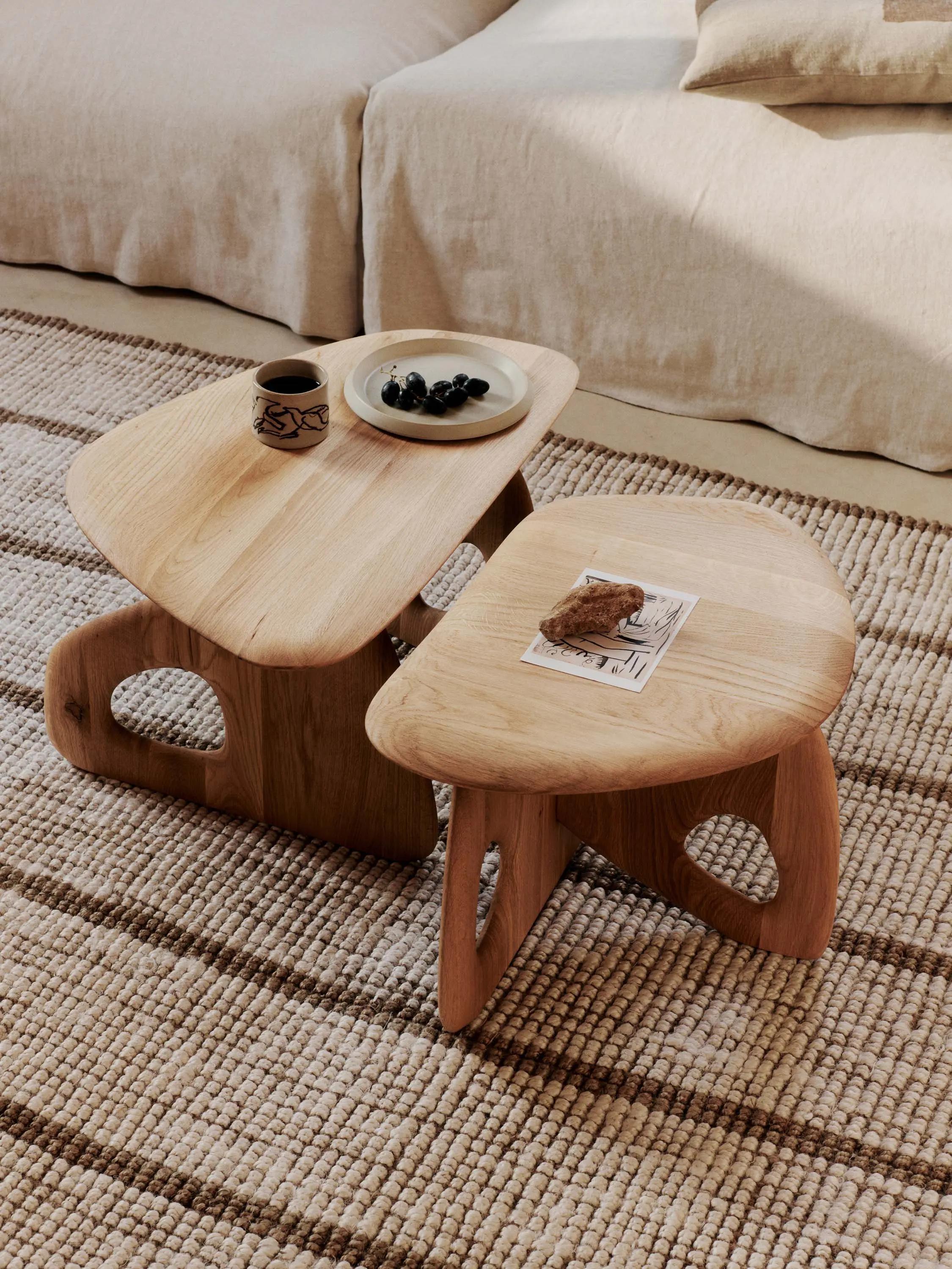 ferm LIVING - Oar Coffee Table - 70 - Natural Oak