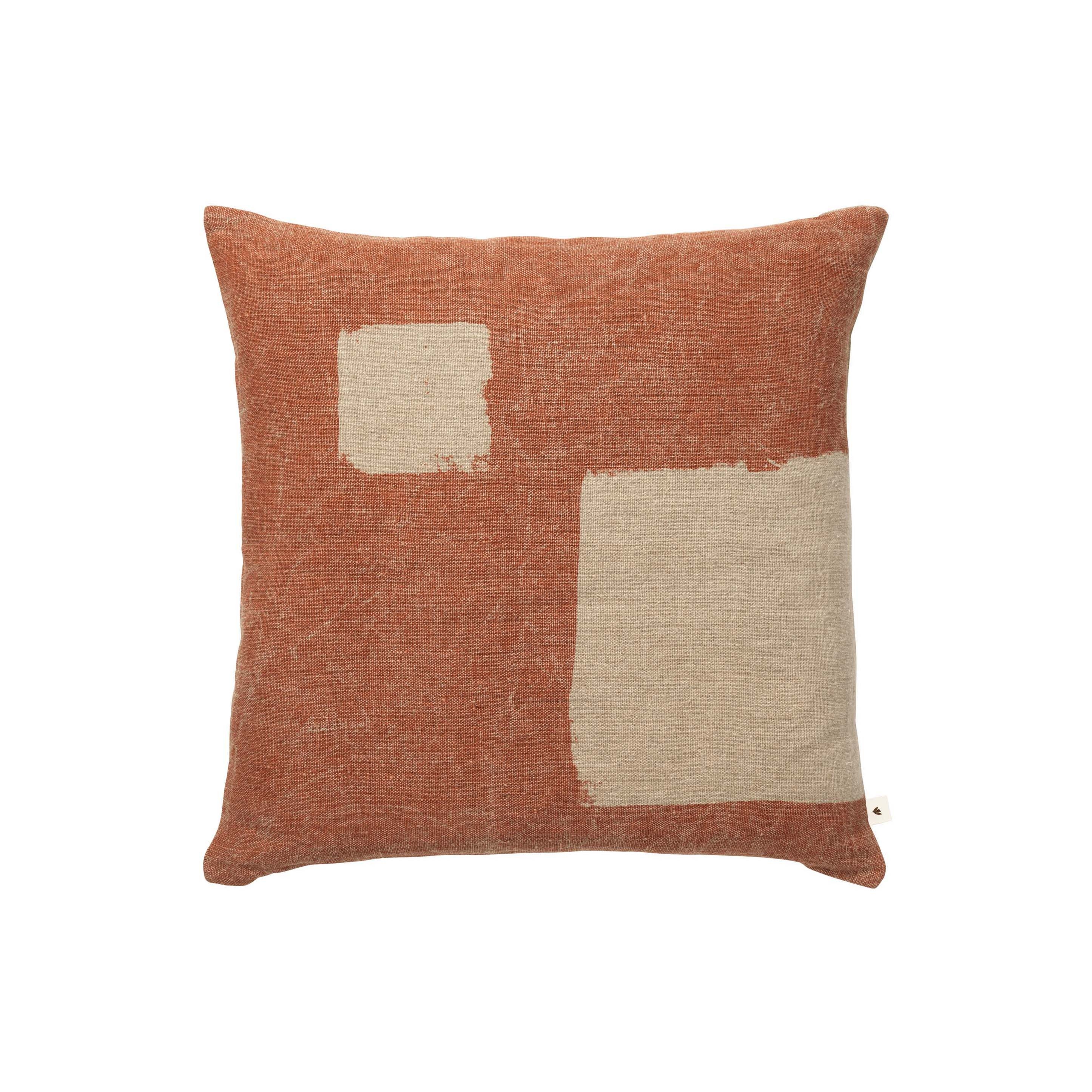 Mostra il prodotto Oleo Cushion - Terracotta/Natural del produttore ferm LIVING