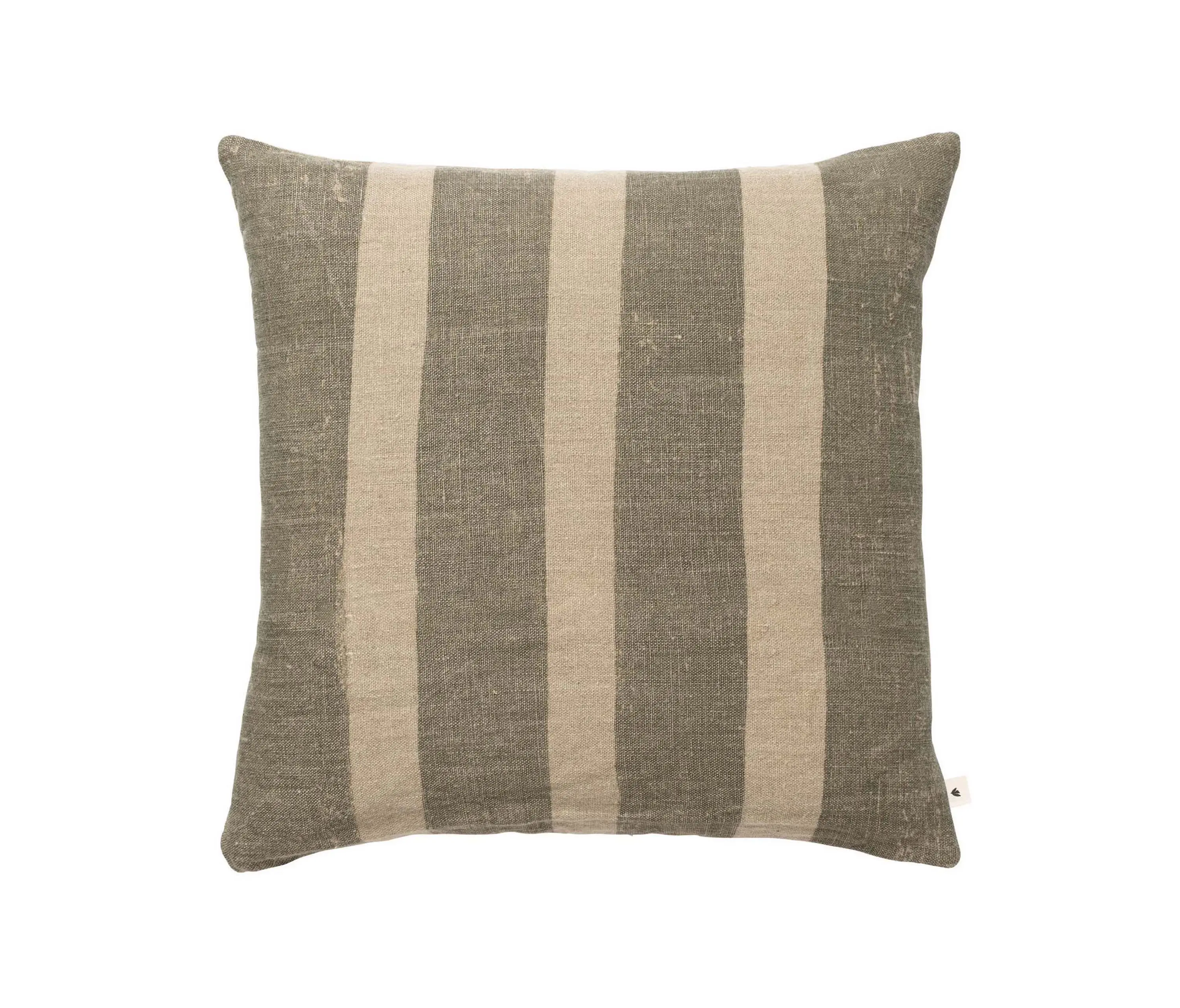 ferm LIVING - Oleo Cushion - Tea Green/Natural