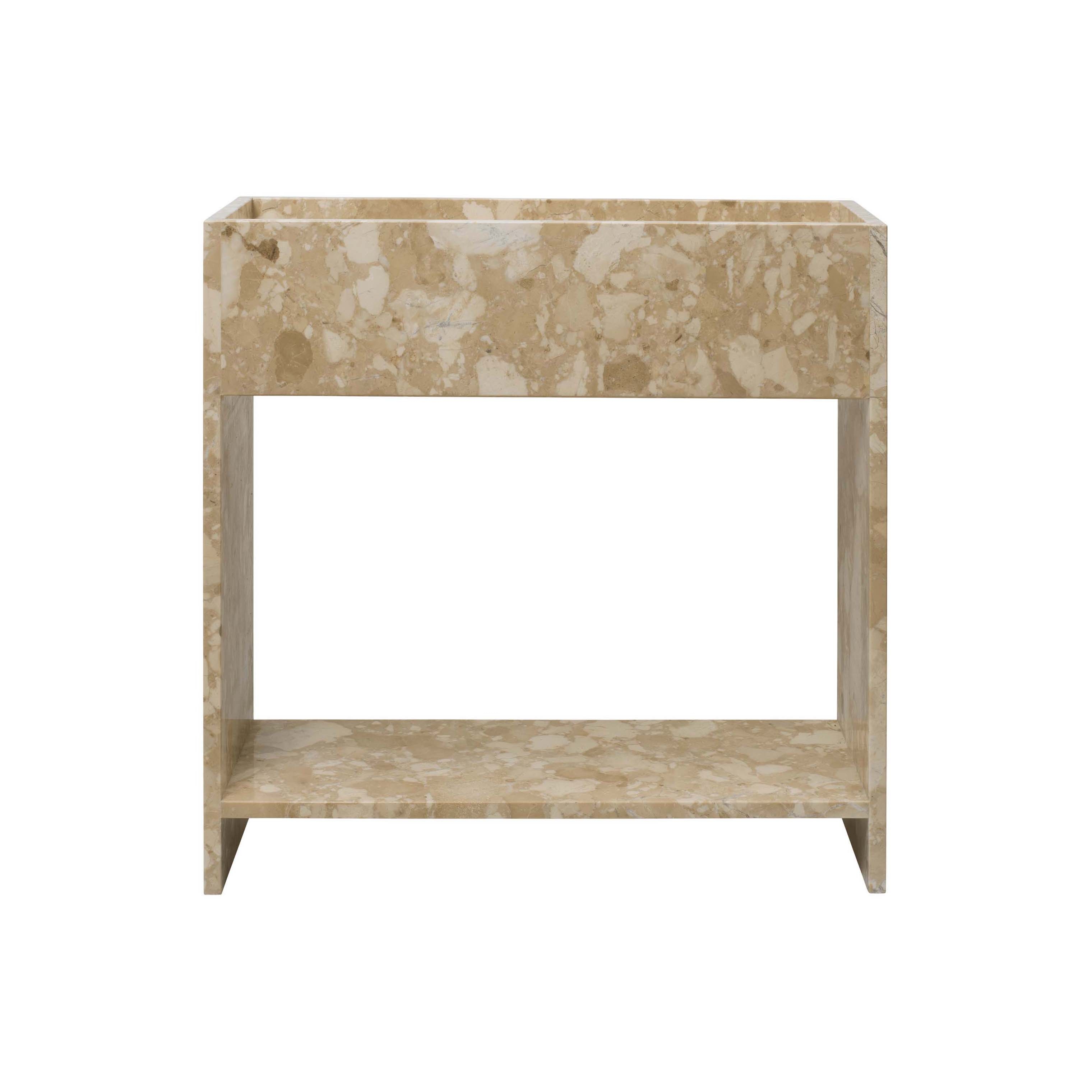 Mostrar el producto Stone Plant Box With Shelf - Sand del fabricante ferm LIVING