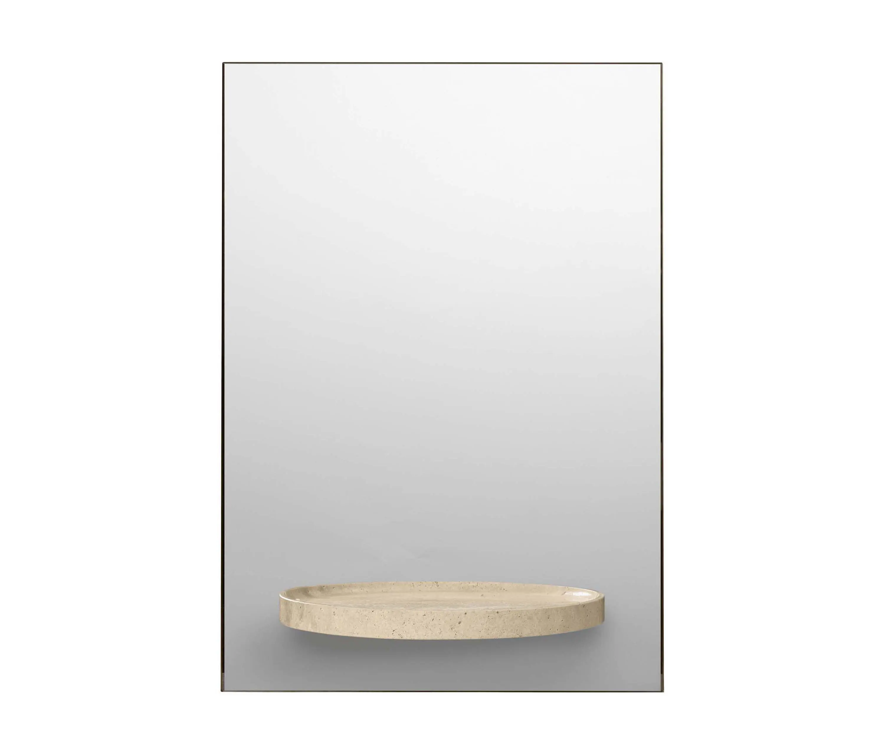 ferm LIVING - Symmetry Mirror - Travertine
