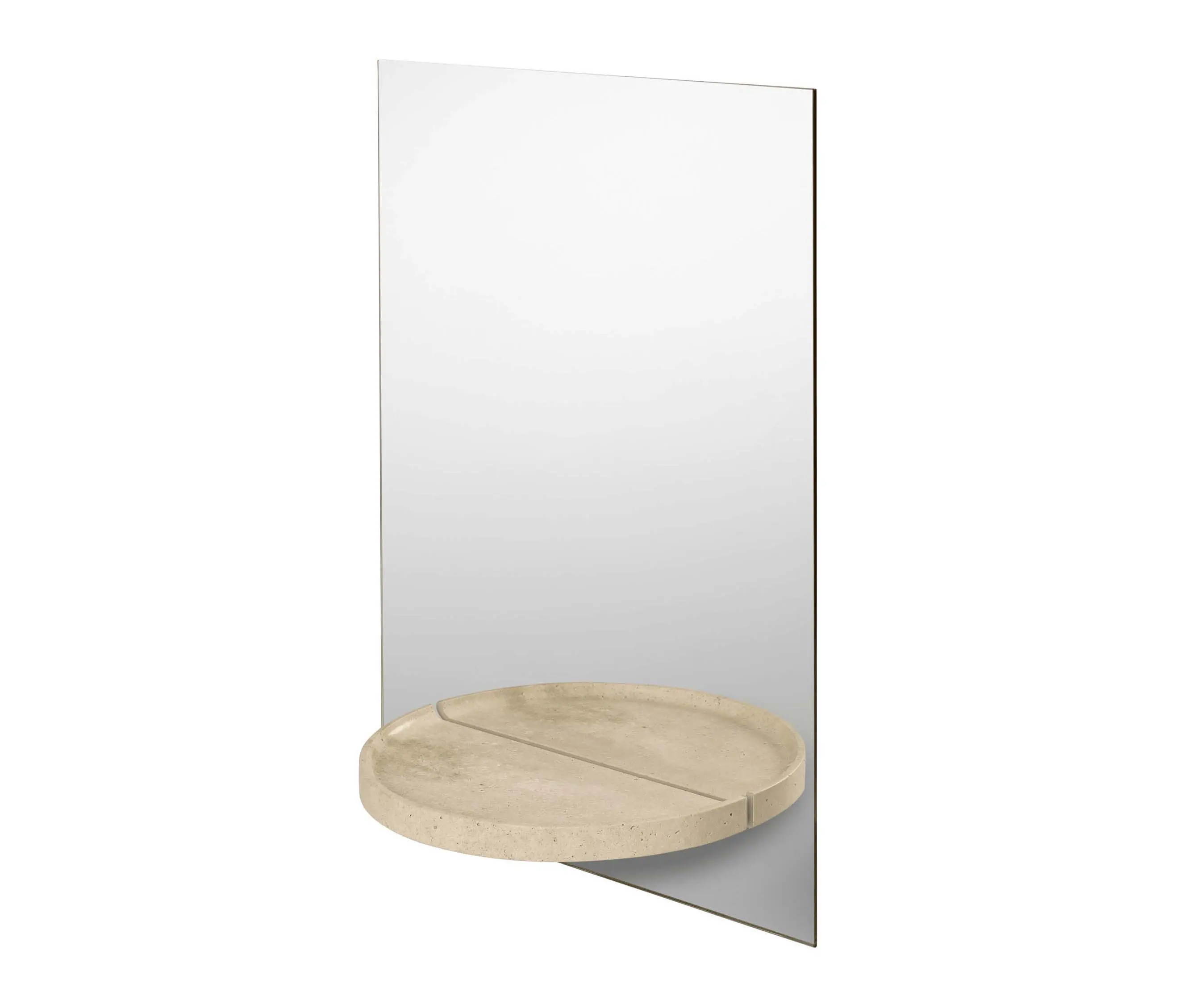 ferm LIVING - Symmetry Mirror - Travertine