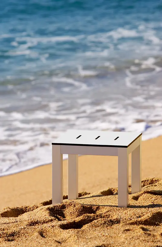Sistema Midi - Mar de Aluminio Stool