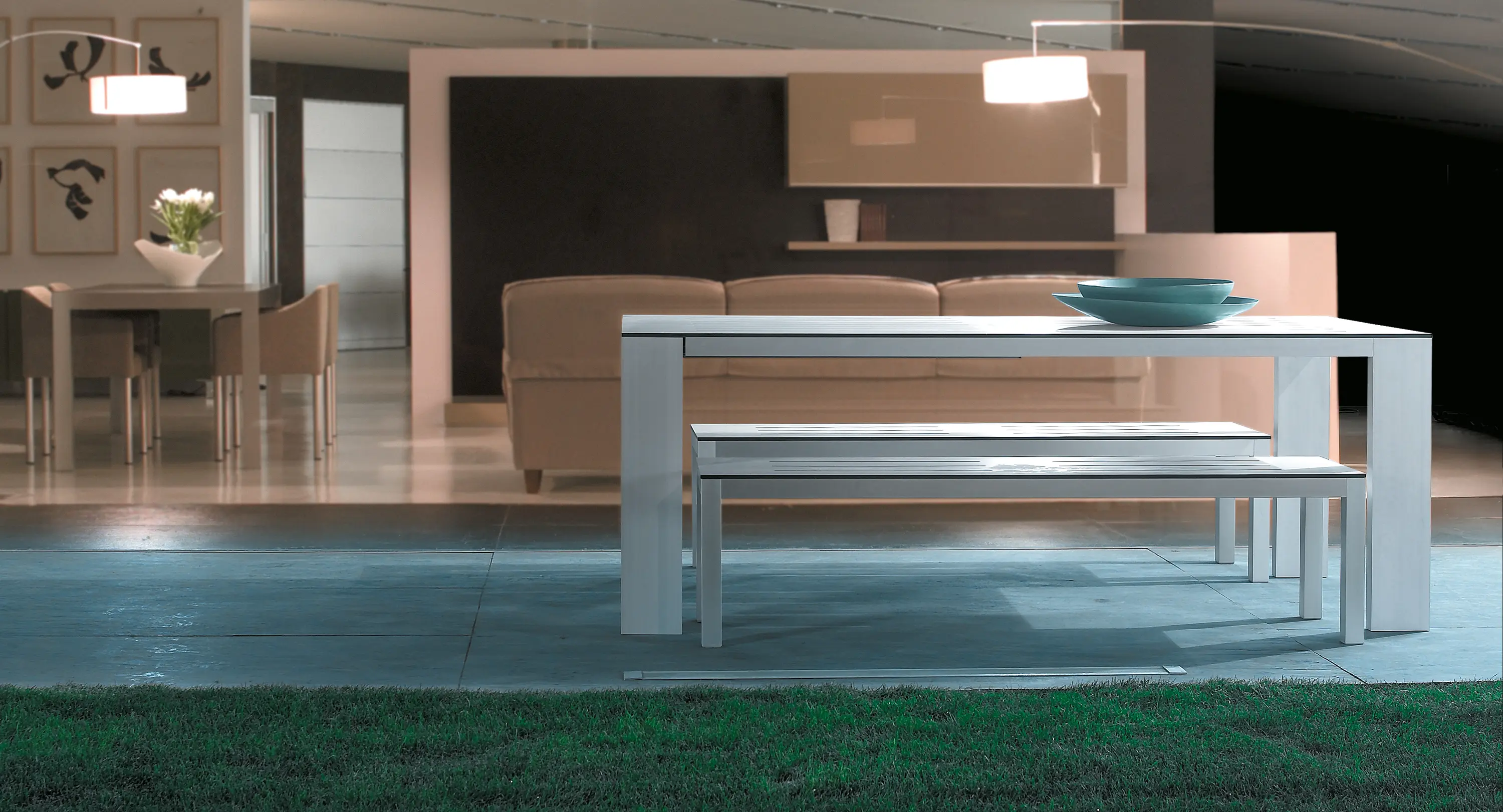 Sistema Midi - Mar de Aluminio Extending Tables