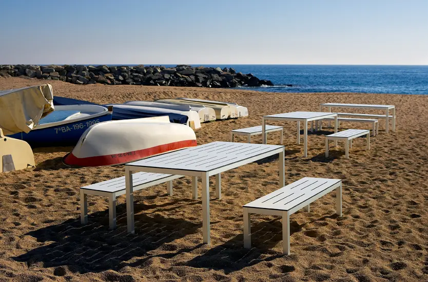 Sistema Midi - Mar de Aluminio Table