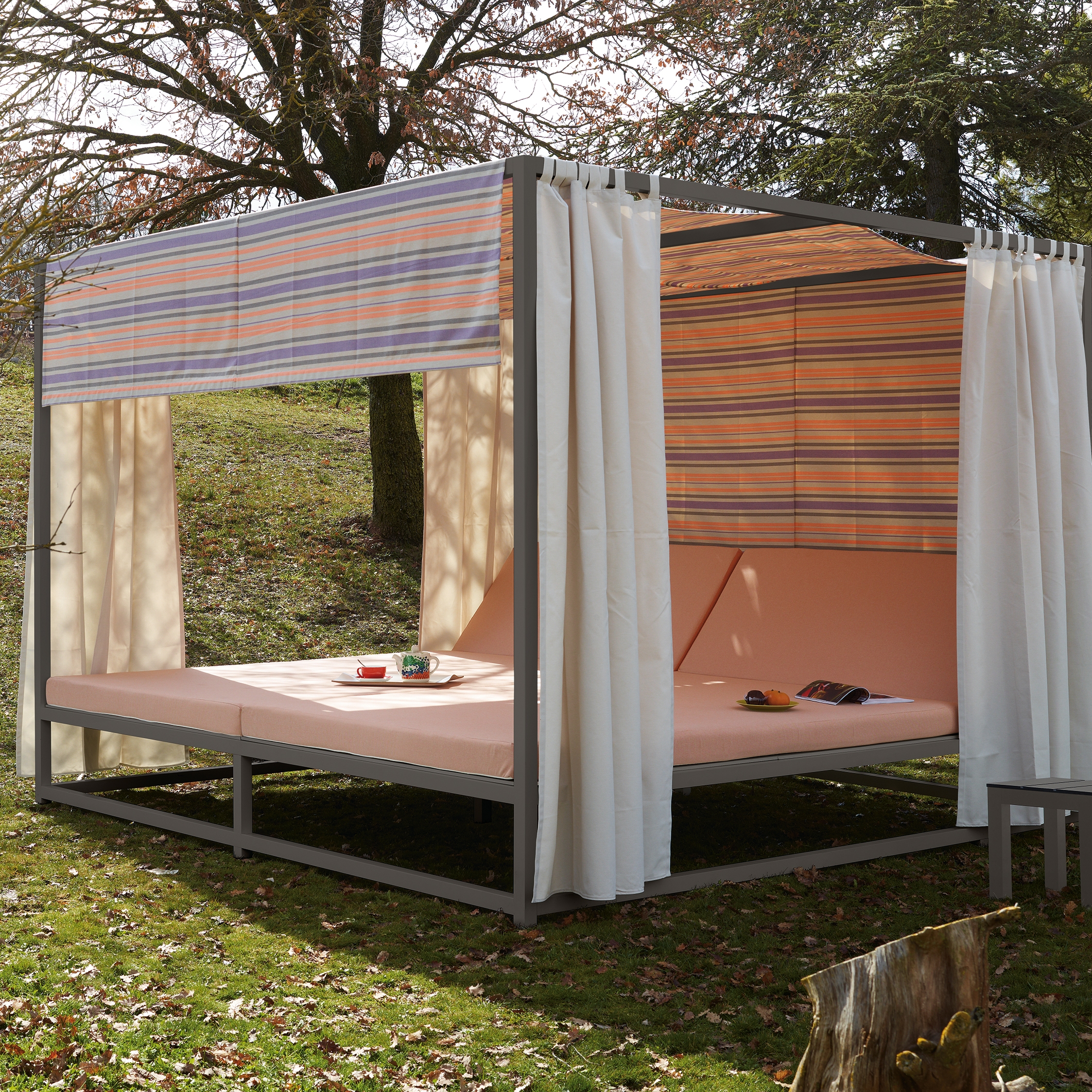 Vertoon produk Midi Outdoor Canopy bed van vervaardiger Sistema Midi