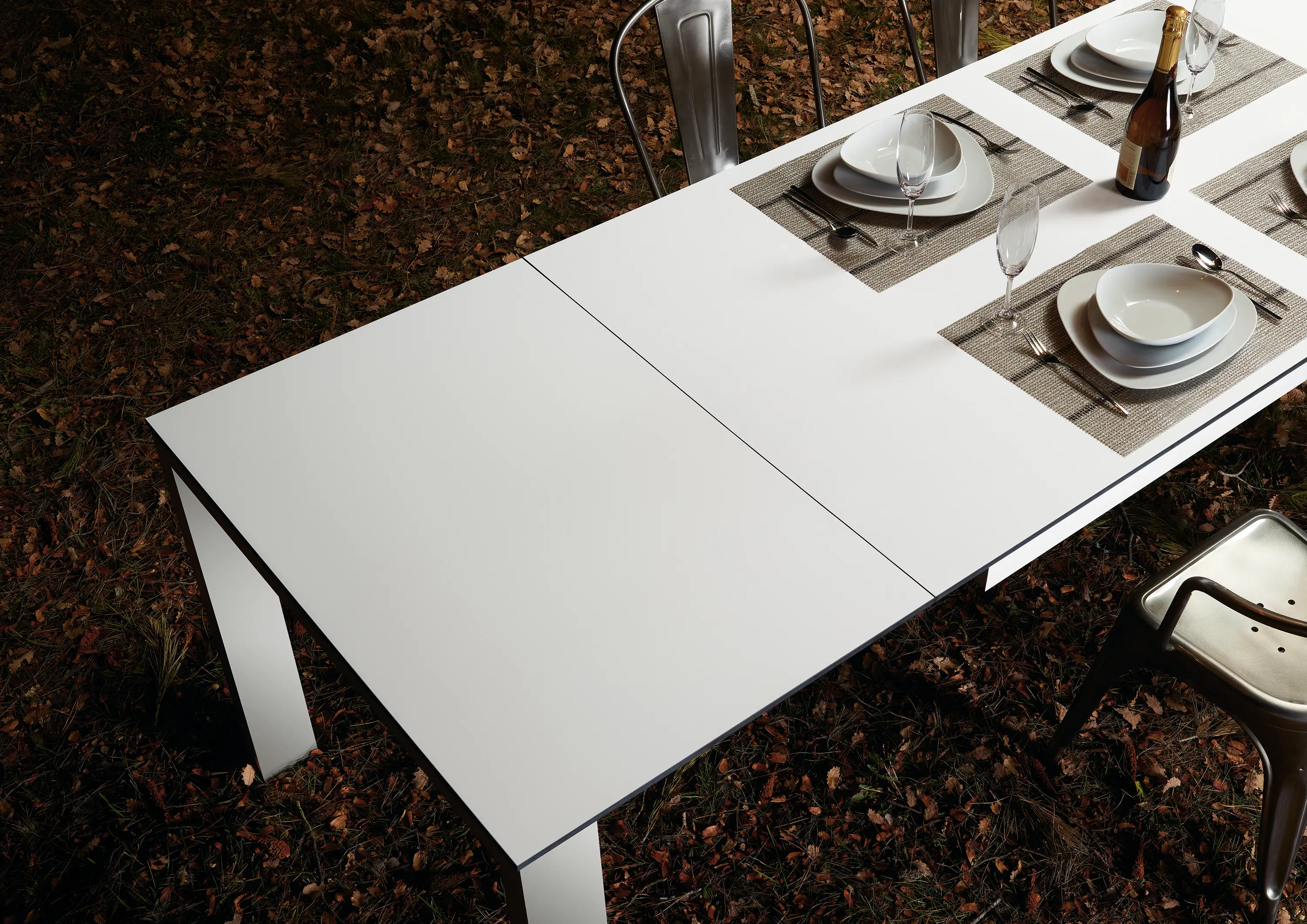 Sistema Midi - Mar de Aluminio Extending Tables