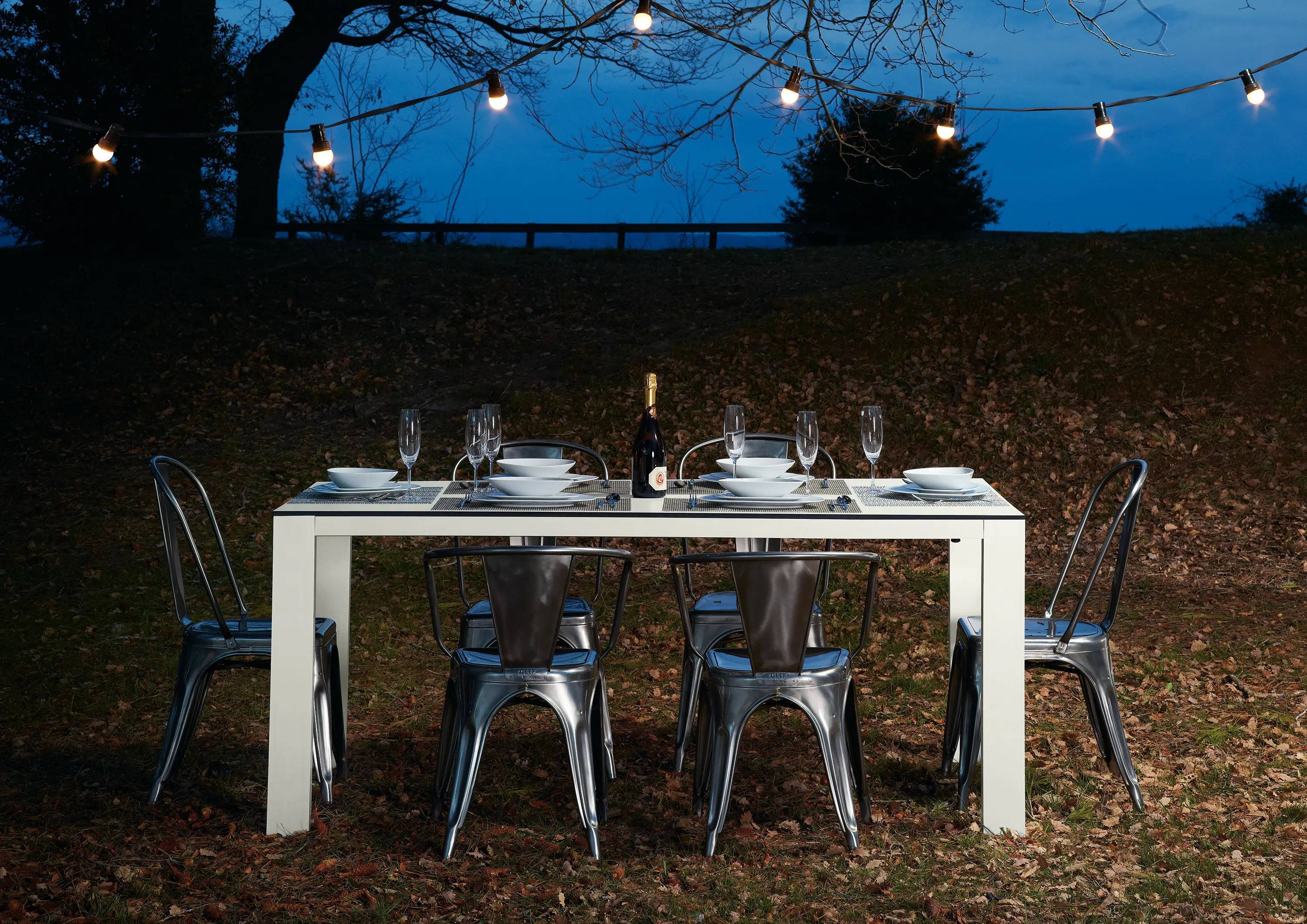 Sistema Midi - Mar de Aluminio Extending Tables