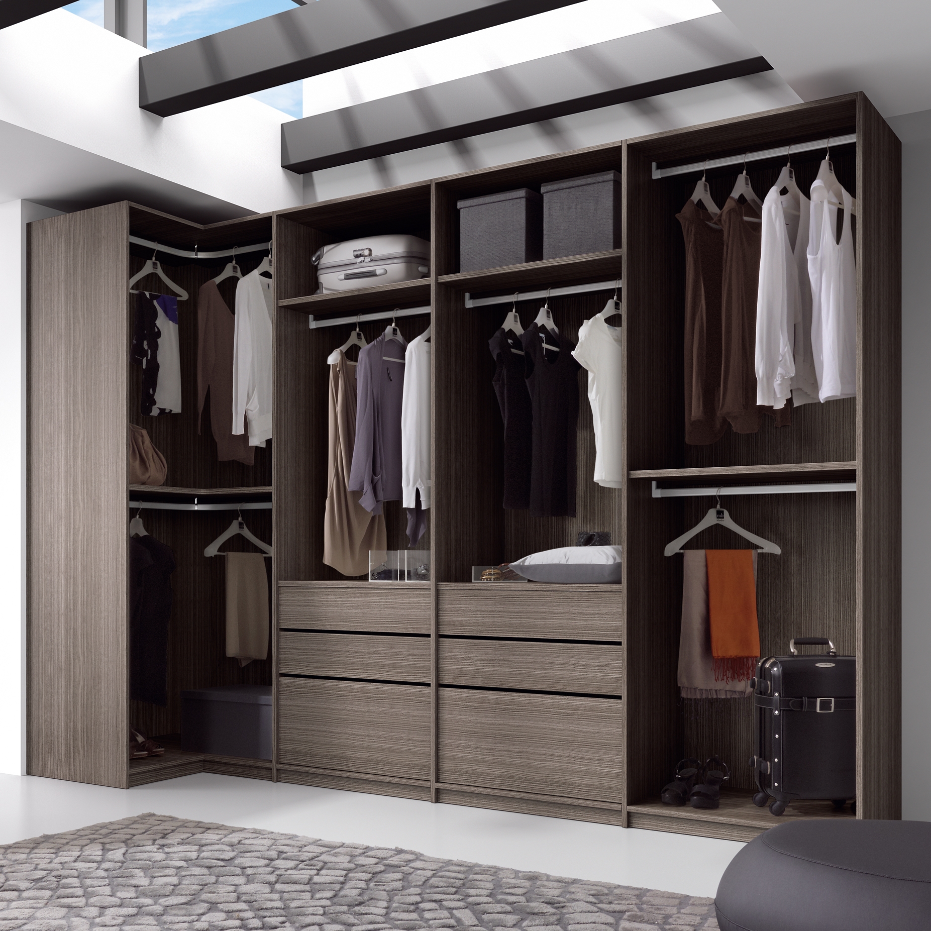 Mostra il prodotto Ecco Walk-In-Closet del produttore Sistema Midi