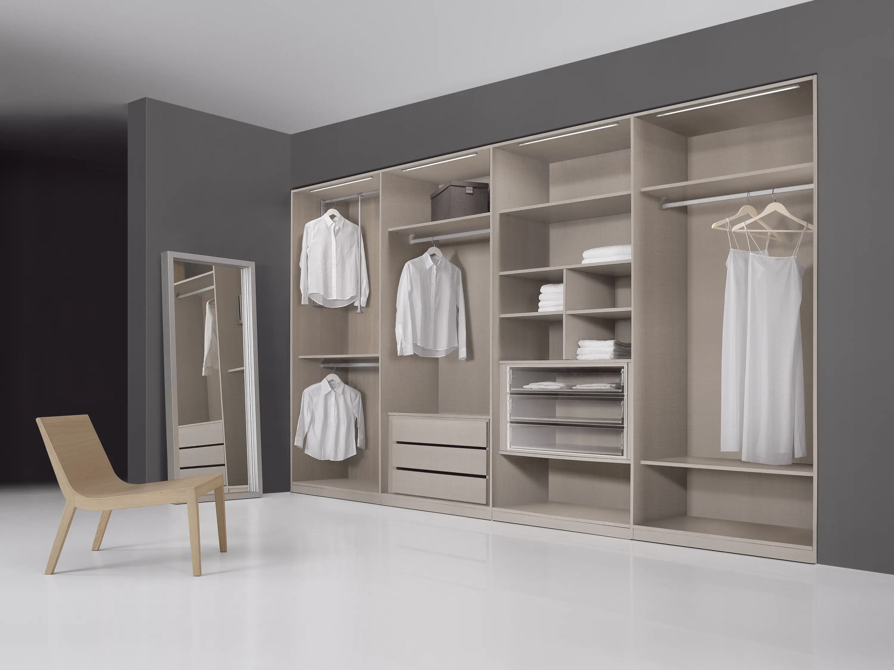 Sistema Midi - Ecco Walk-In-Closet