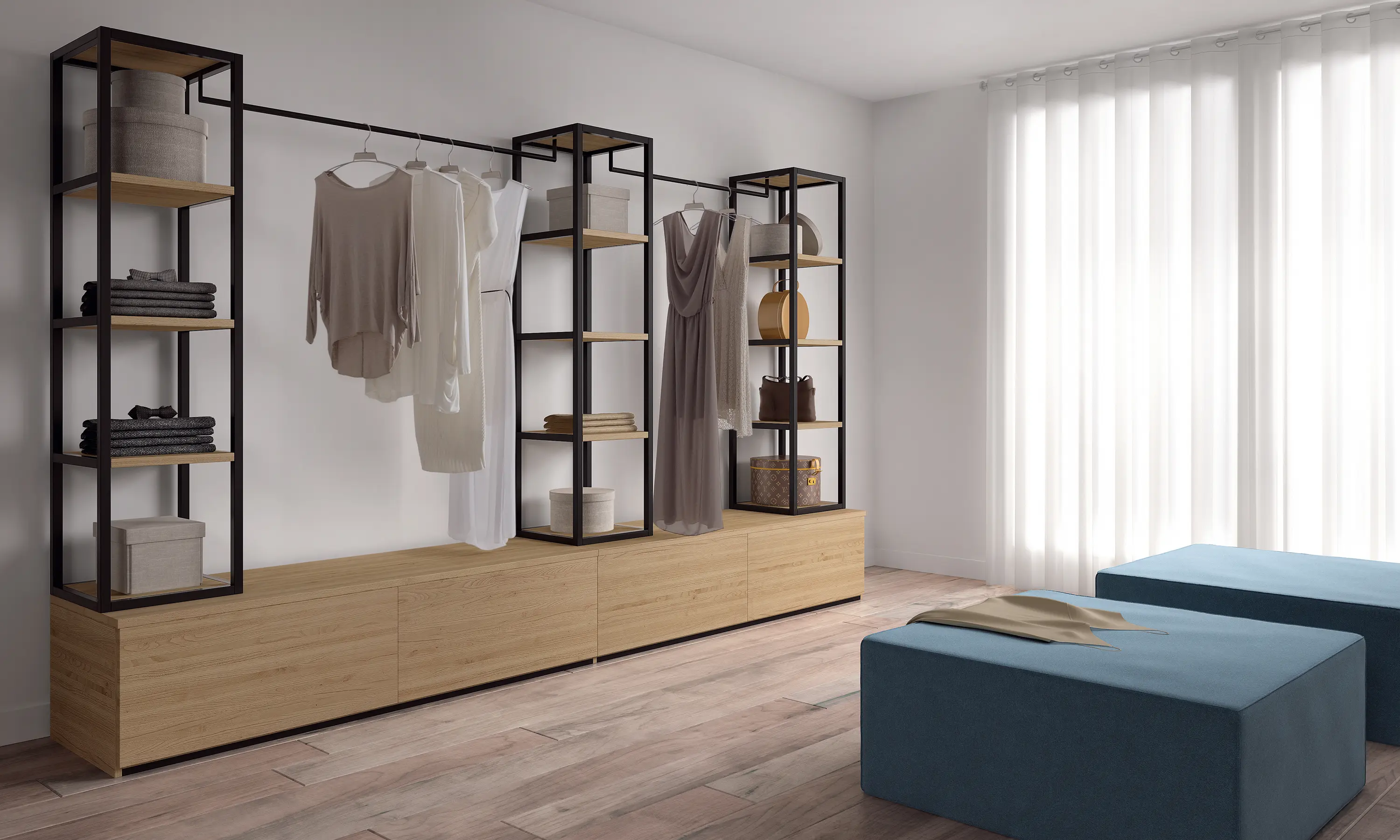 Sistema Midi - Ilusion Walk-In-Closet