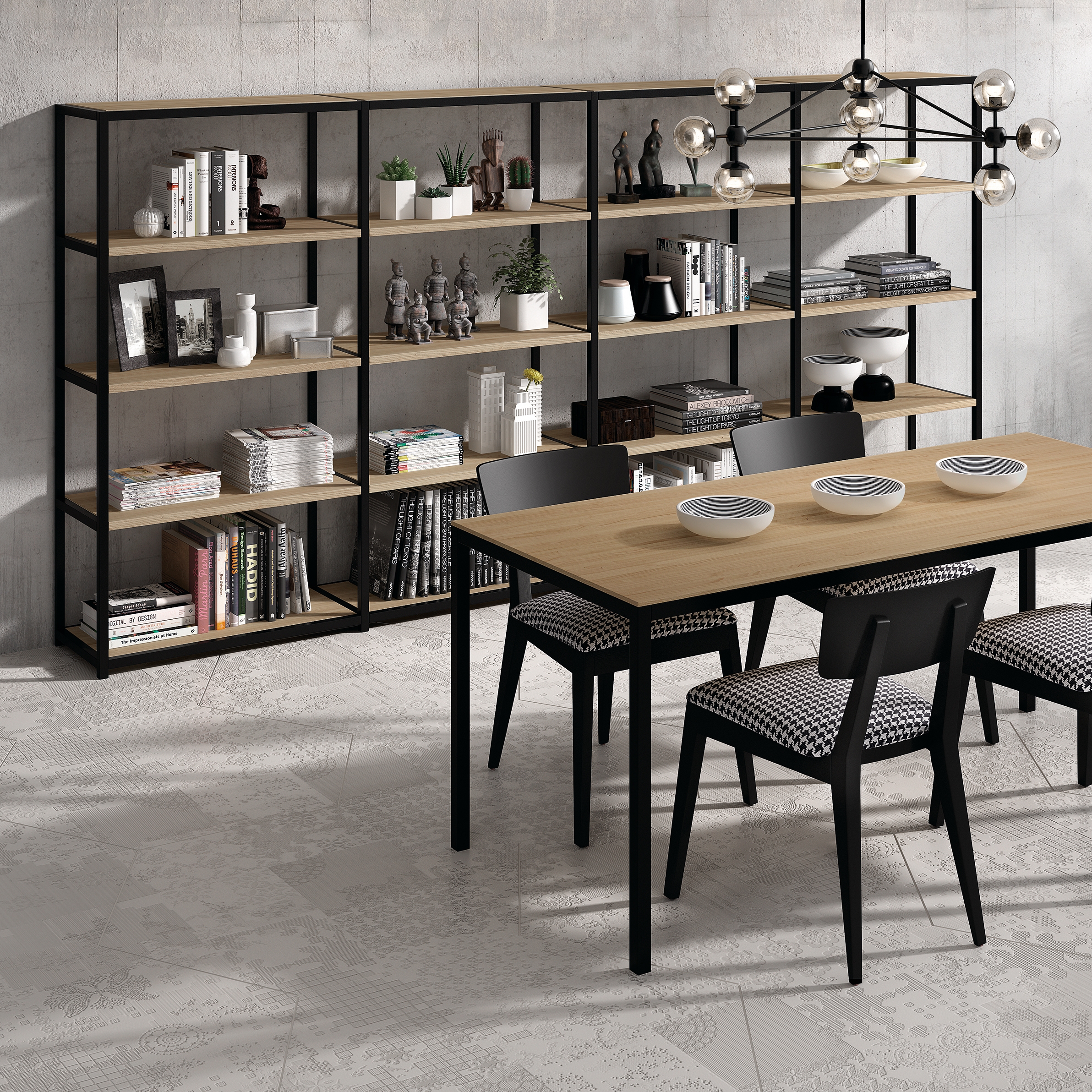 Vertoon produk Ilusion Bookshelf van vervaardiger Sistema Midi