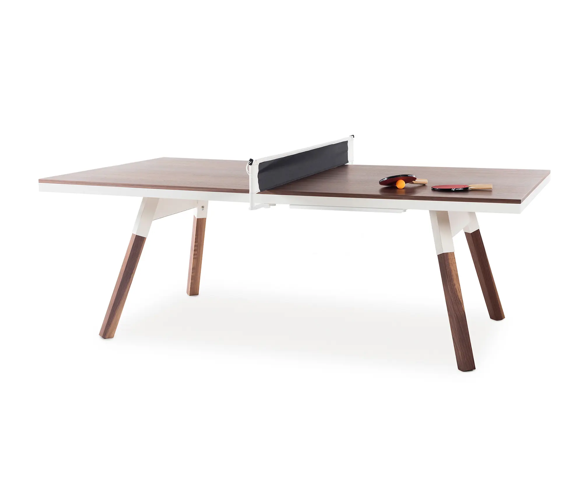 RS Barcelona - You and Me 220 Ping Pong Table Walnut Black