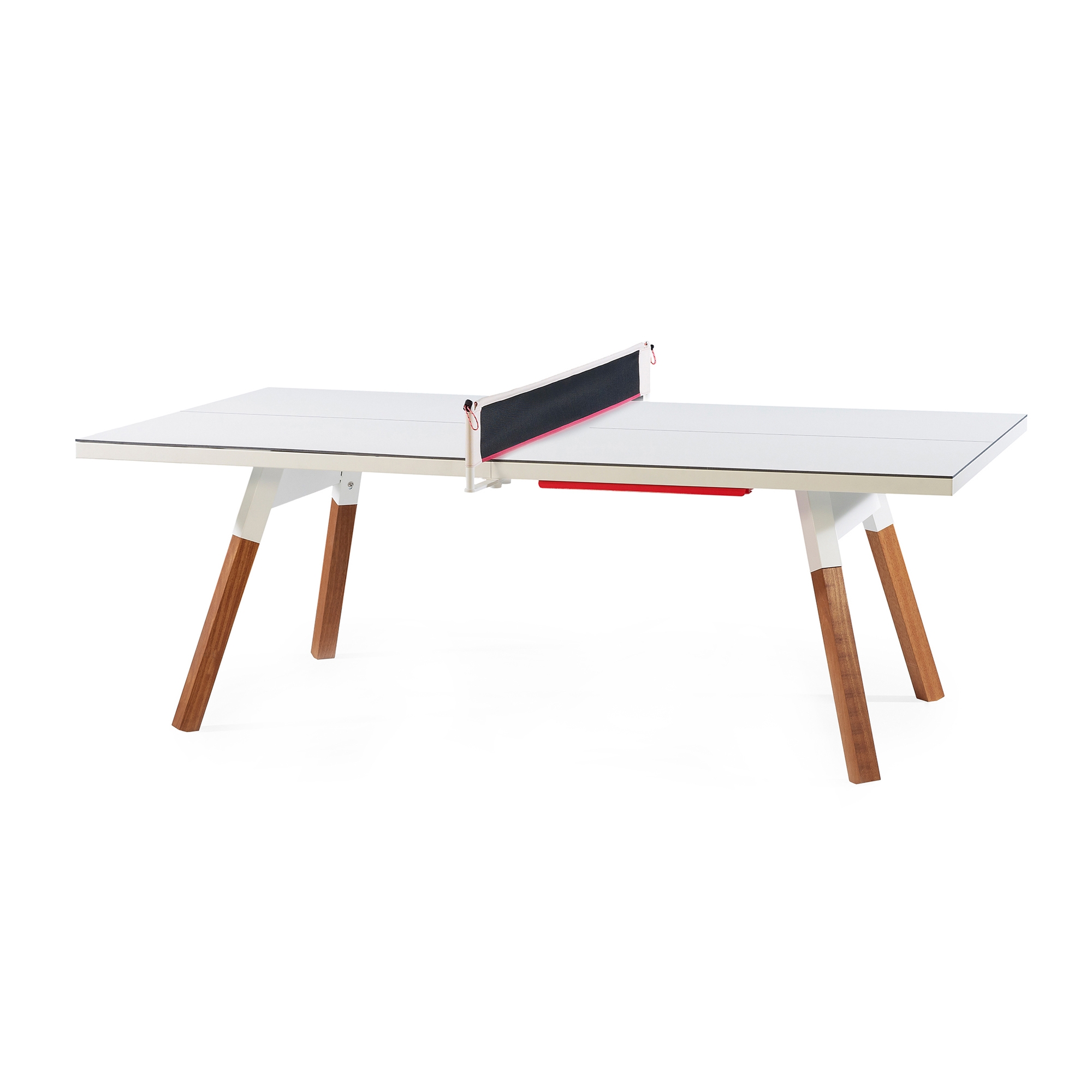You and Me 220 Ping Pong Table White