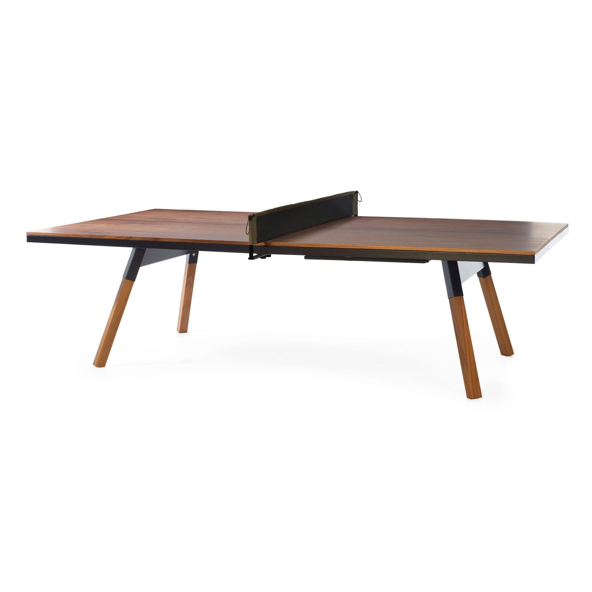 Afficher le produit You and Me 274 Standard Ping Pong Table Walnut Black du fabricant RS Barcelona