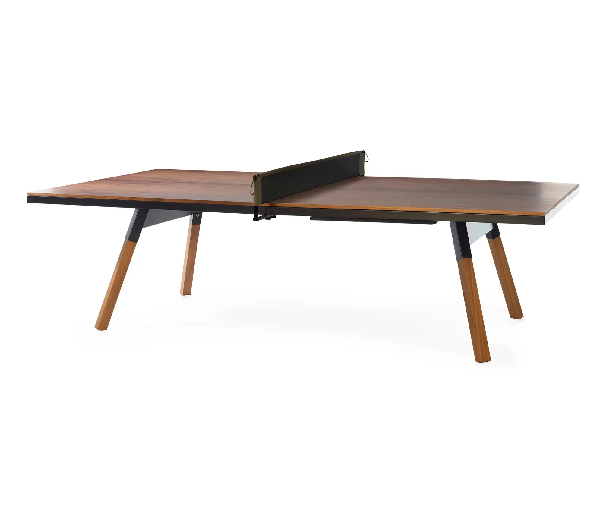 RS Barcelona - You and Me 274 Standard Ping Pong Table Walnut Black