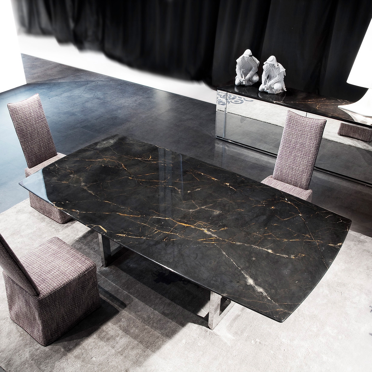 Mostrar el producto Nord dining table in marble del fabricante Erba Italia