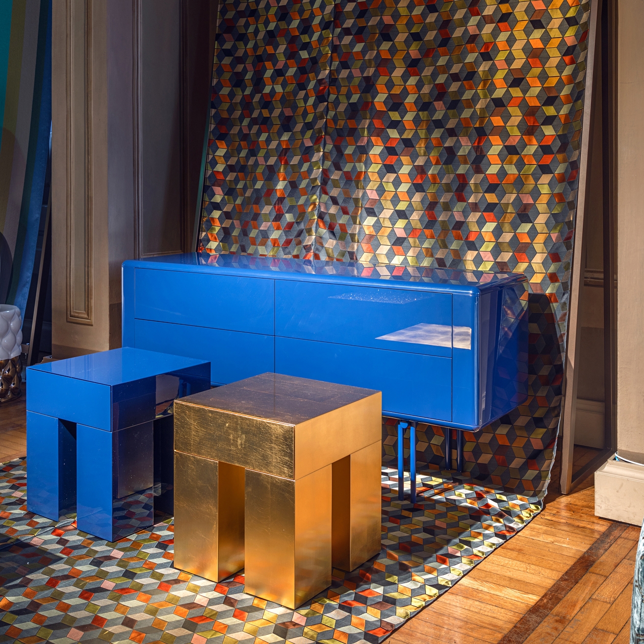 Mostrar el producto Perfetto Bedside Table del fabricante Erba Italia