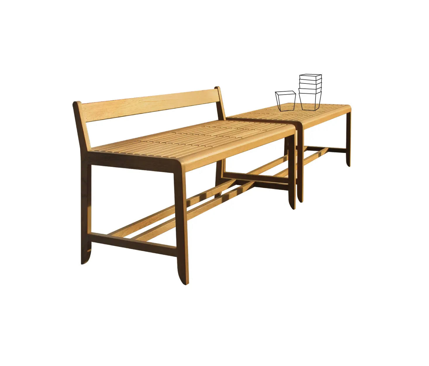 Deesawat - Saki Bench large