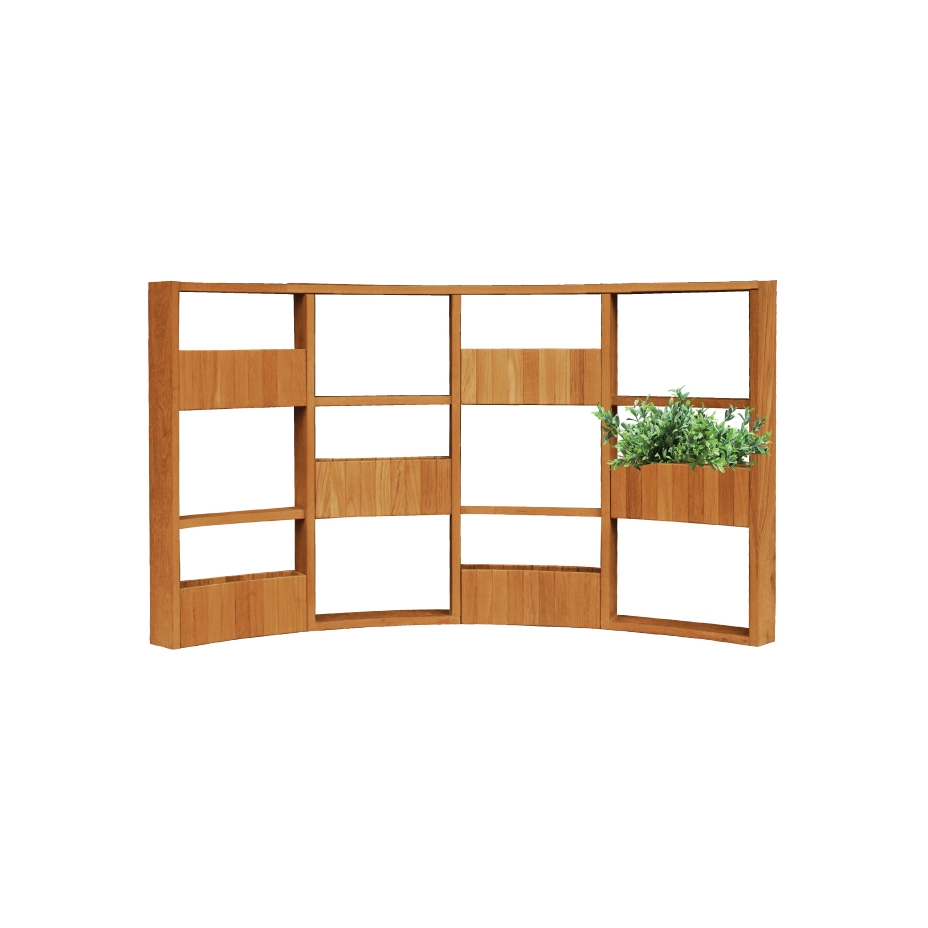 Display product Green Wall curve from manufacturer Deesawat