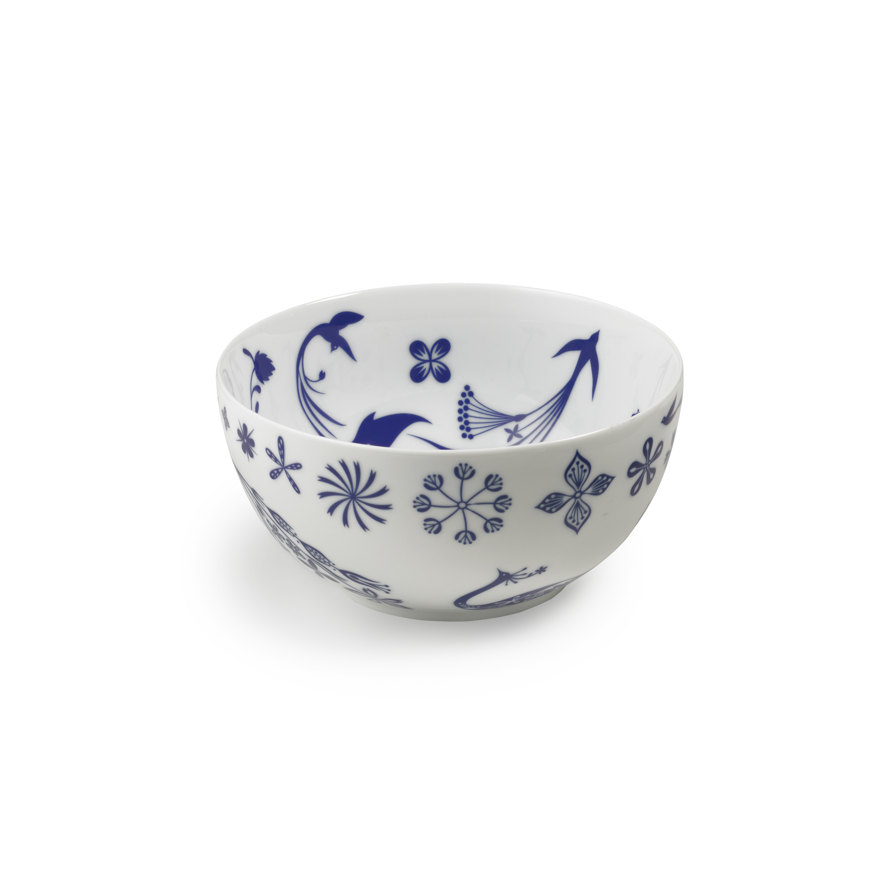 TABLESTORIES bowl 22 "Flower Peacocks"