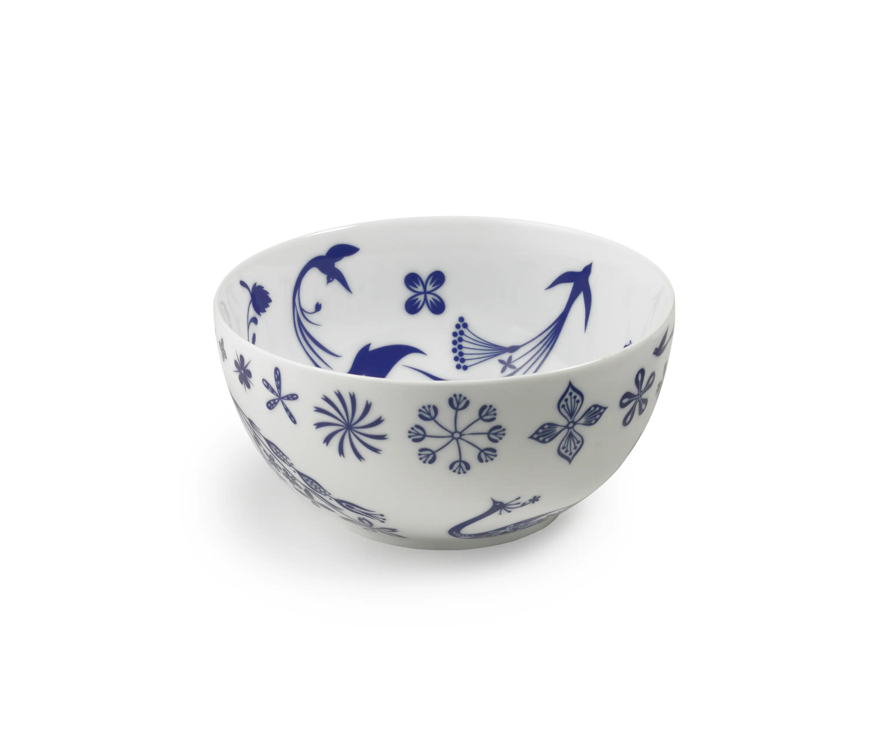 Authentics - TABLESTORIES bowl 22 "Flower Peacocks"