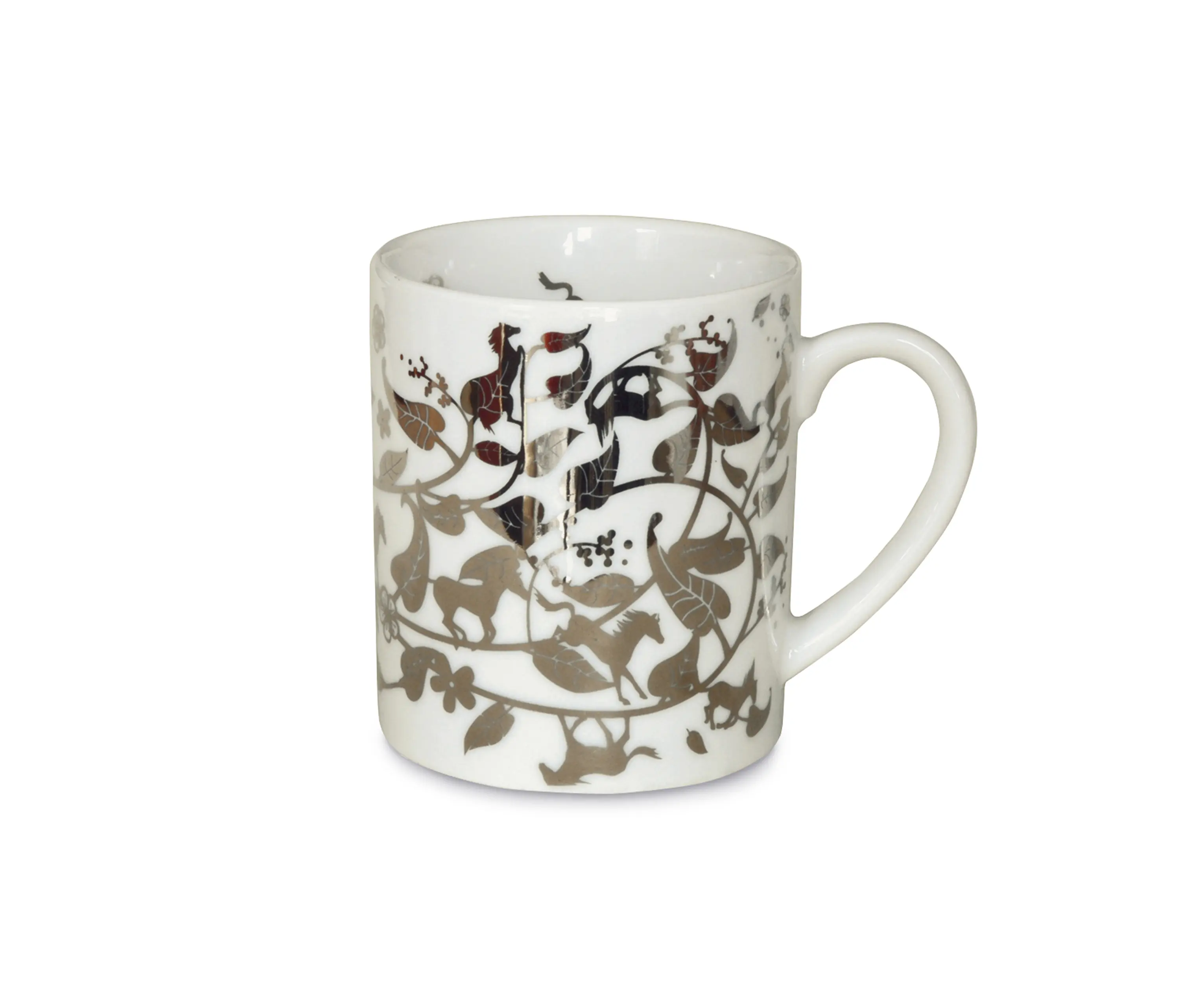 Authentics - TABLESTORIES PLATINUM mug "Galopping Tree"