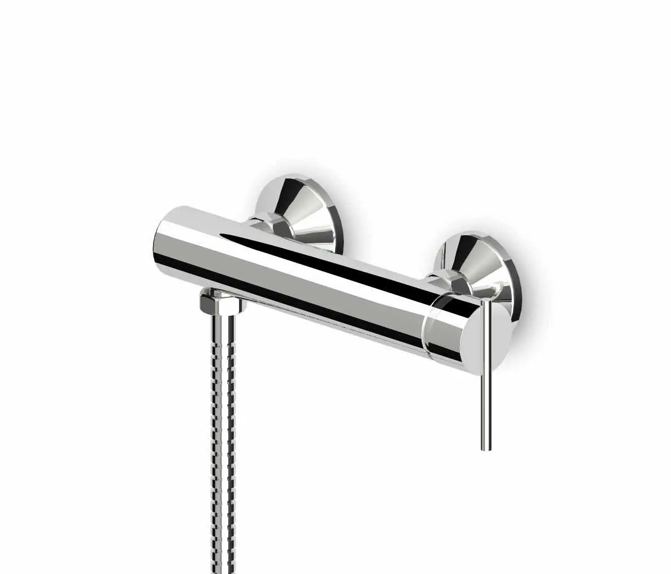 Zucchetti - Minispin ZXS076 single lever shower mixer in chrome