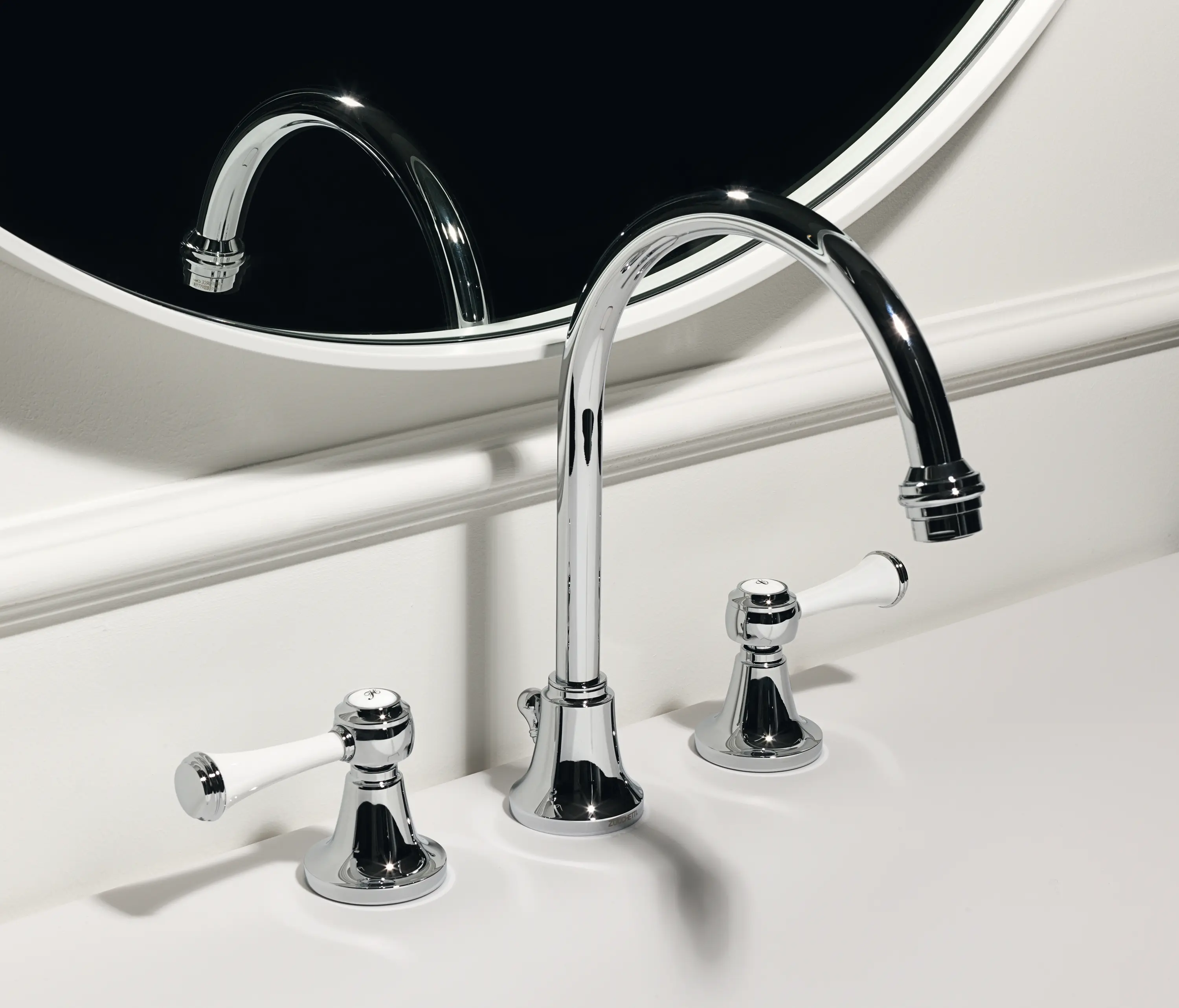 Zucchetti - Agora 3 hole basin mixer