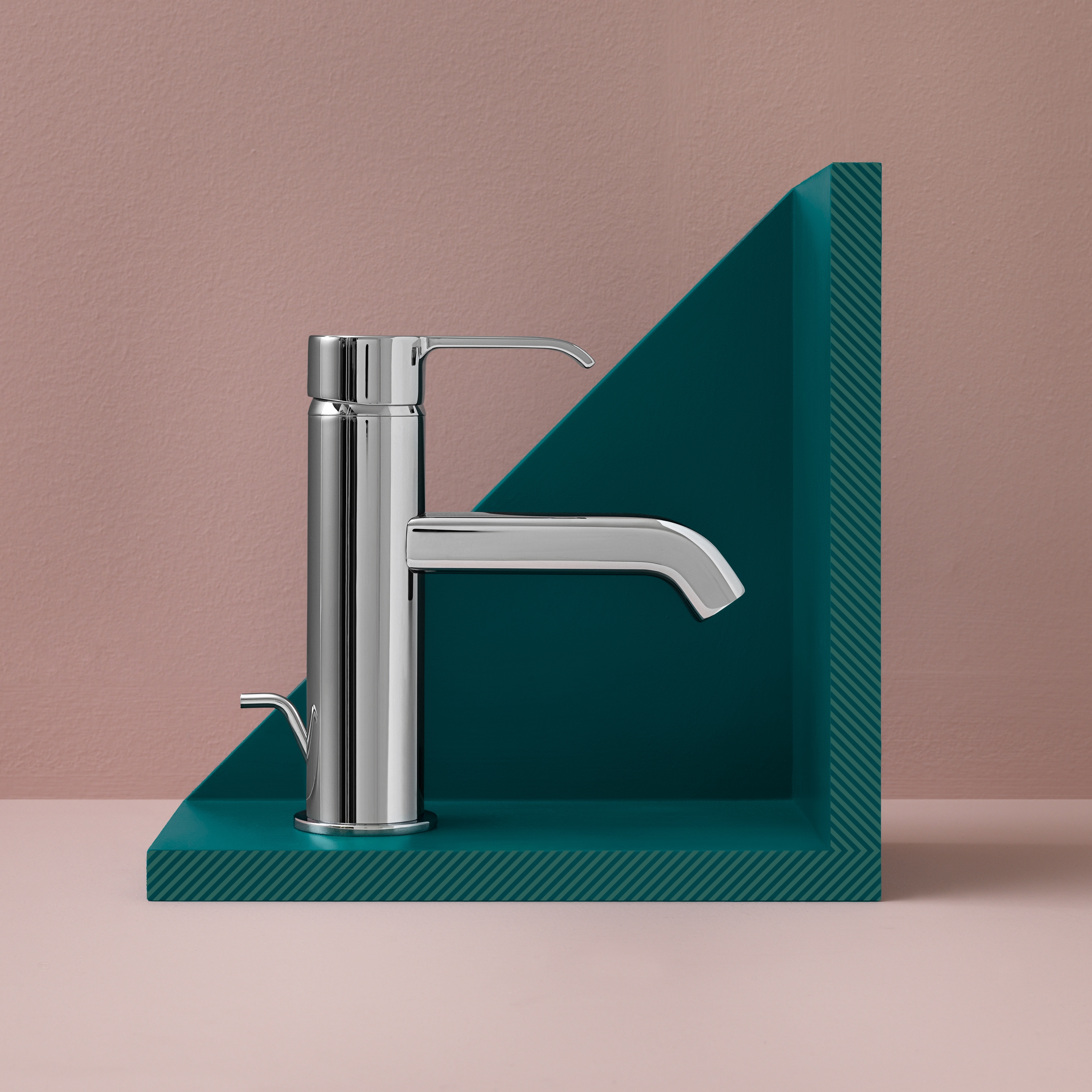 Display product ON single lever basin mixer from manufacturer Zucchetti