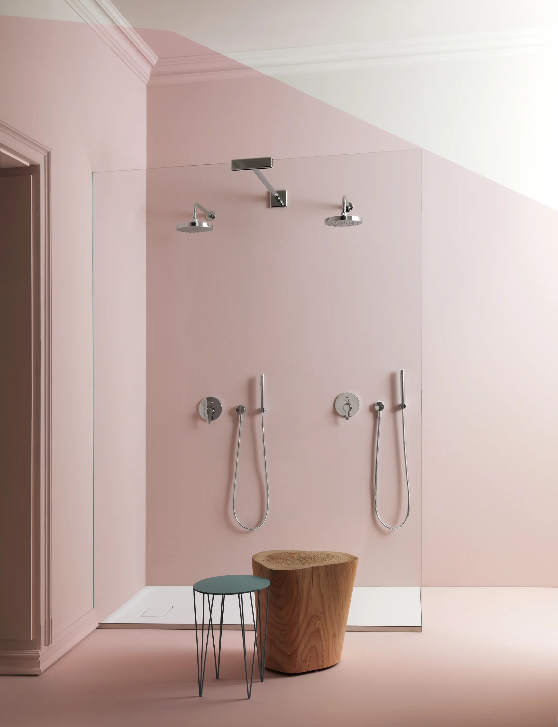 Zucchetti - ON shower set with built-in single mixer