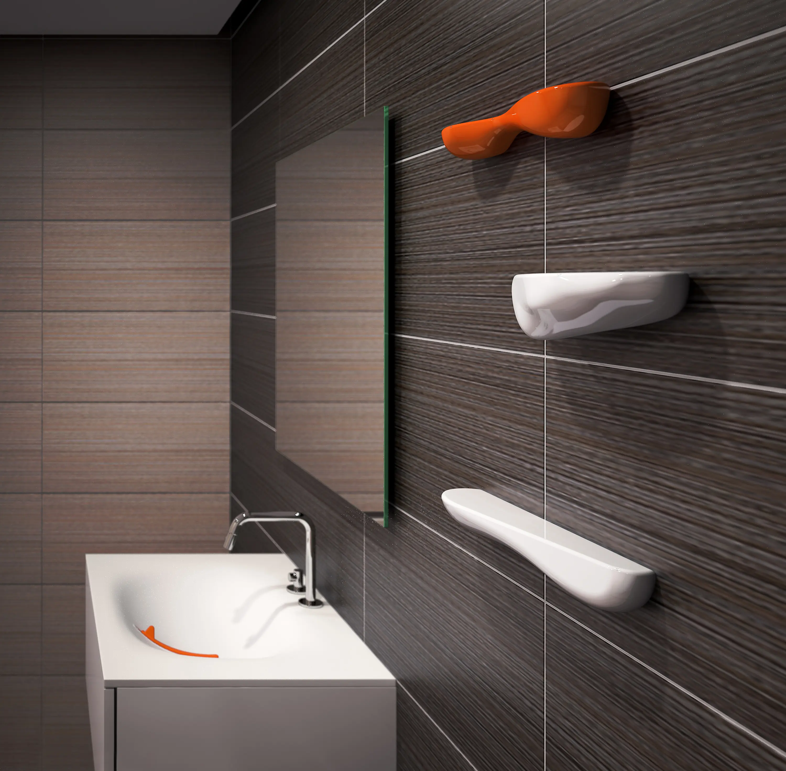 Clou - Cliff Ablage weiss CL/09.00005