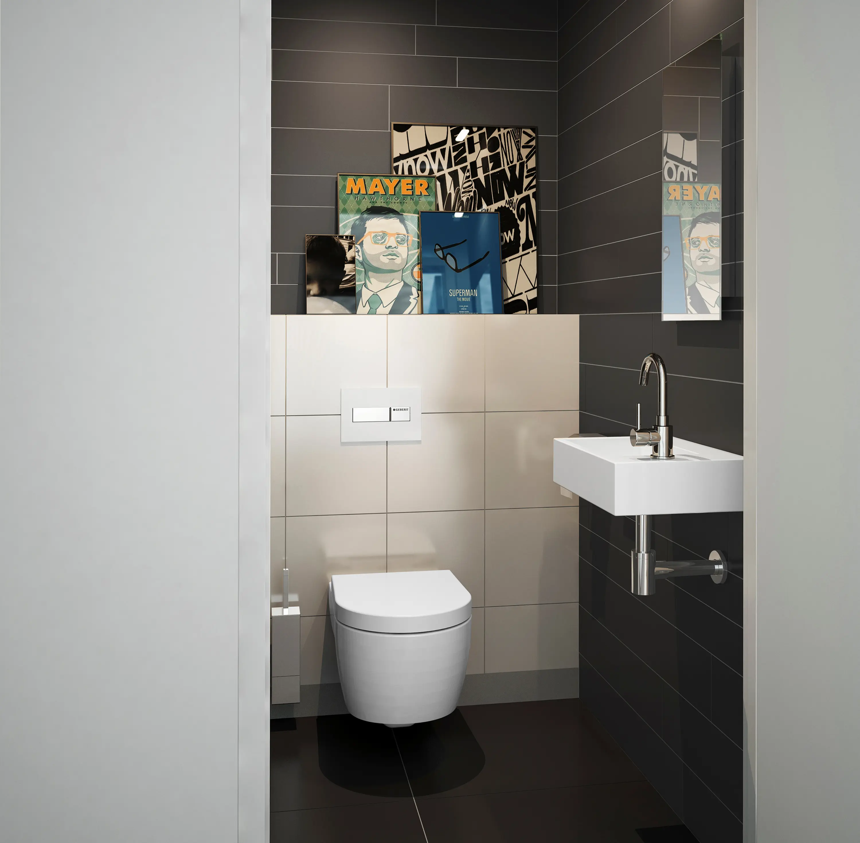 Clou - Flush 3 wash-hand basin CL/03.08032