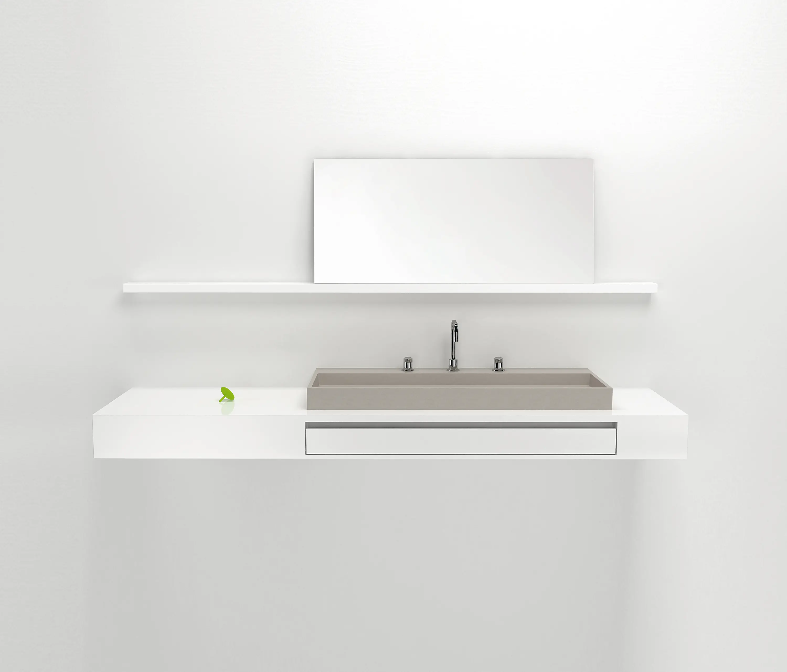 Clou - Wash Me mirror in shelf CL/08.52.204.50