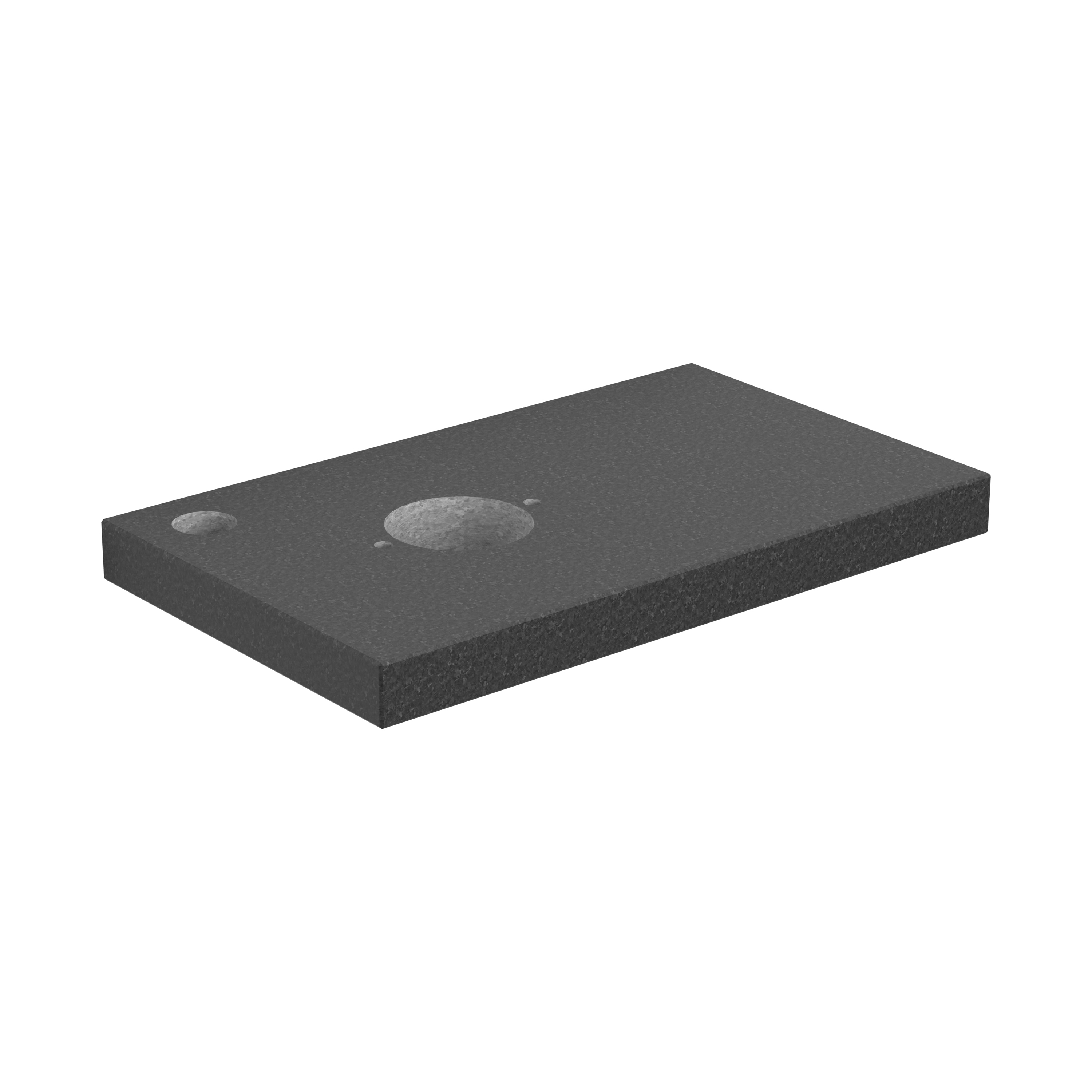 Display product First shelf with tap hole CL/07.38010.01 from manufacturer Clou