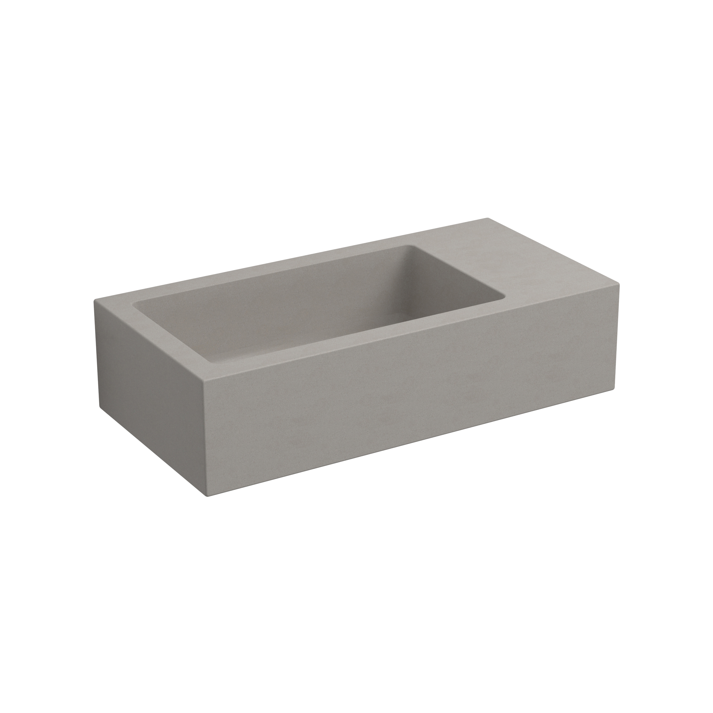 Display product Flush 3 concrete Wash-hand basin CL/03.11031 from manufacturer Clou