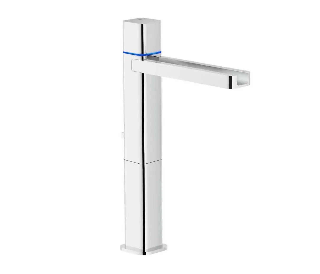 NOBILI - Loop E washbasin tap in chrome, electronic