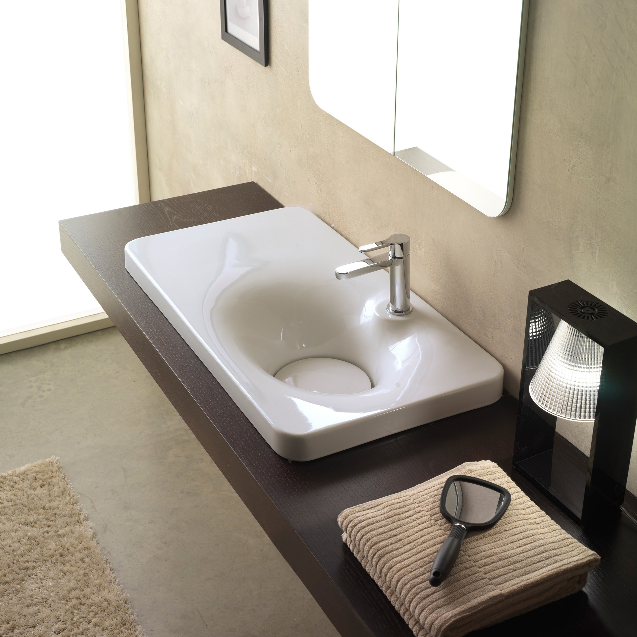 Afficher le produit Fuji | 80 Shelf SX du fabricant Scarabeo Ceramiche