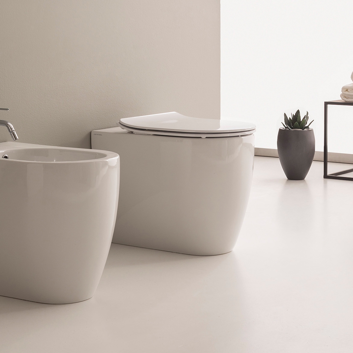 Vertoon produk Moon | WC van vervaardiger Scarabeo Ceramiche