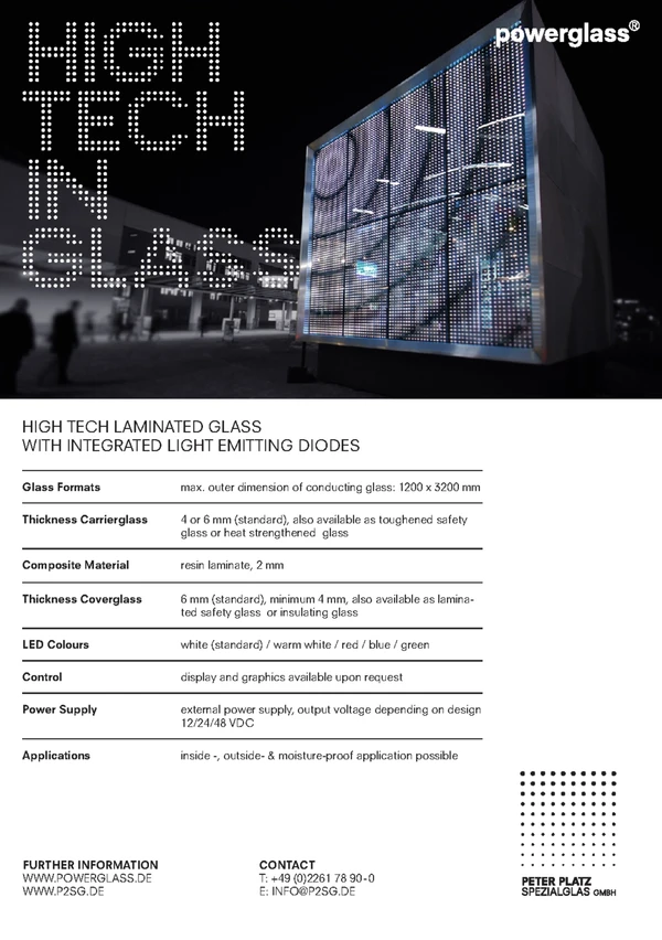 Preview image for the file powerglass®  HIGHTECH IN GLASS