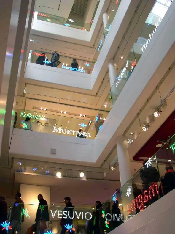 Peter Platz Spezialglas - powerglass® Balustrade: Galeries Lafayette Maison