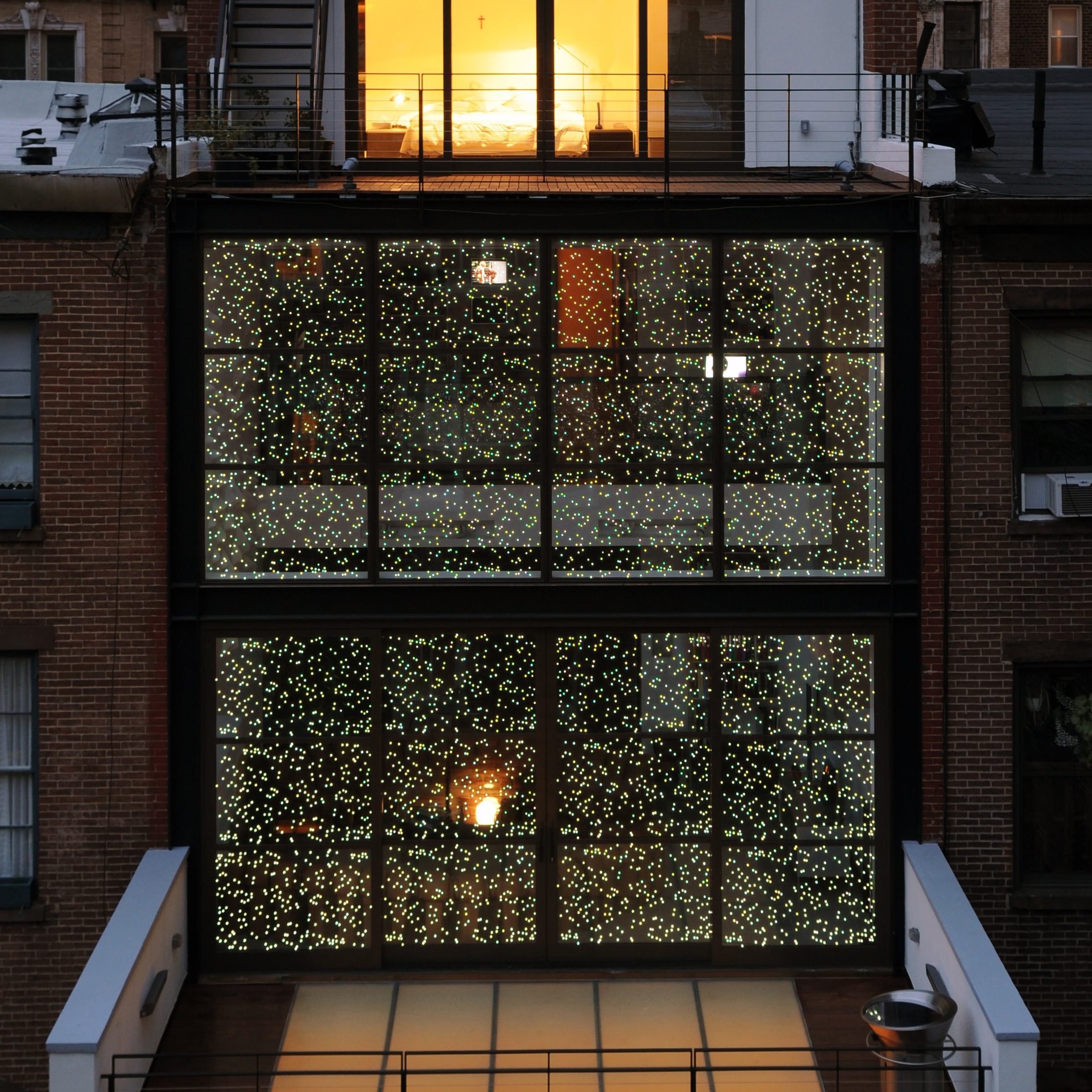 Display product powerglass® façade as insulating glass from manufacturer Peter Platz Spezialglas